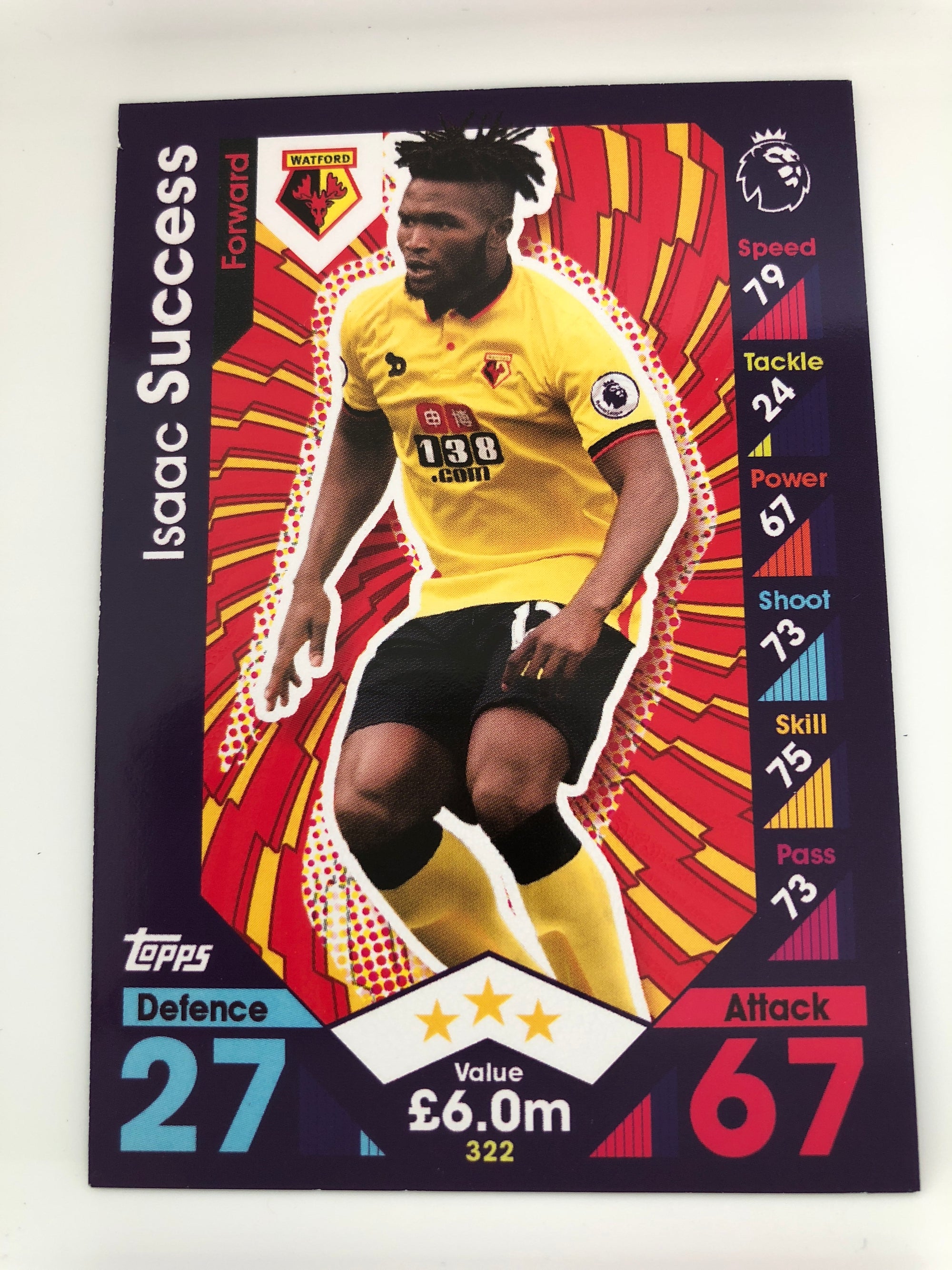 322. ISAAC SUCCESS - WATFORD