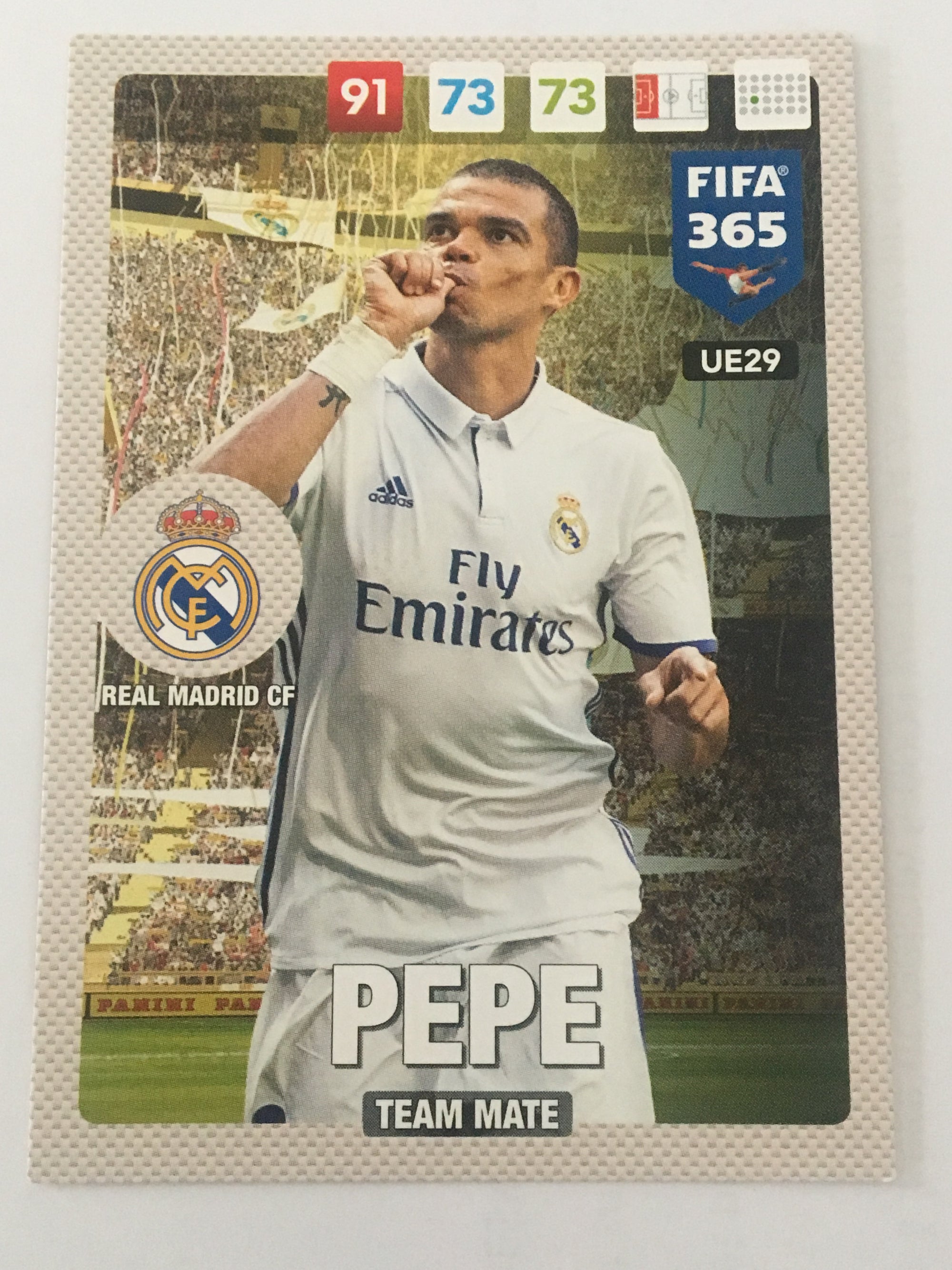 UE029 - PEPE - REAL MADRID CF - TEAM MATE