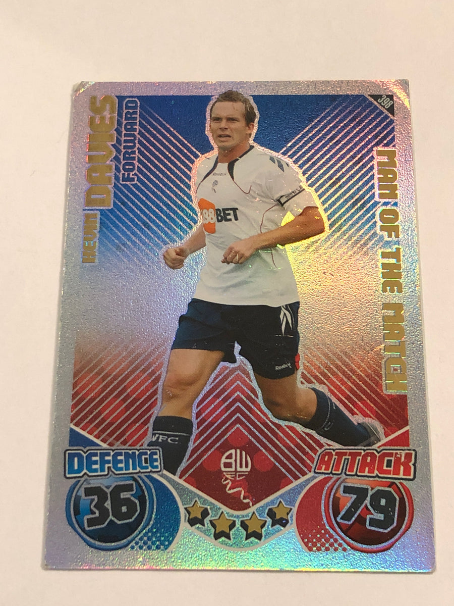 398. KEVIN DAVIES - BOLTON WANDERERS - MAN OF THE MATCH