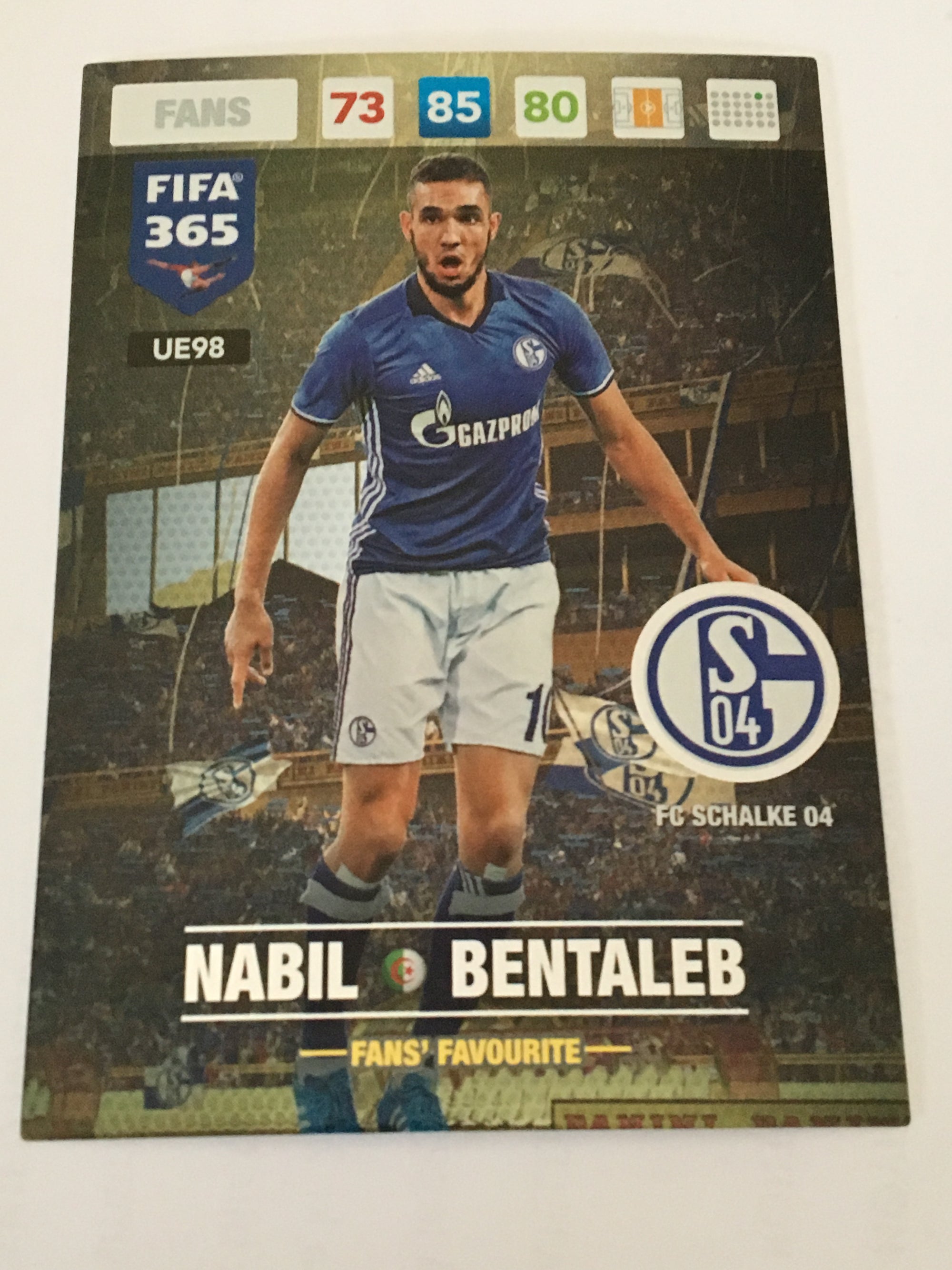 UE098 - NABIL BENTALEB - FC SCHALKE 03 - FANS - FAN’S FAVOURITE