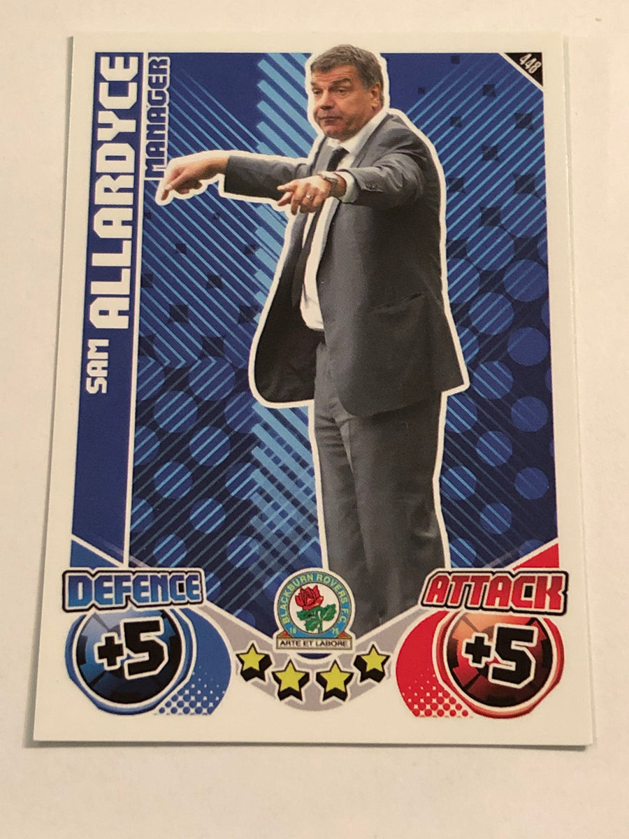448. SAM ALLARDYCE - BLACKBURN ROVERS
