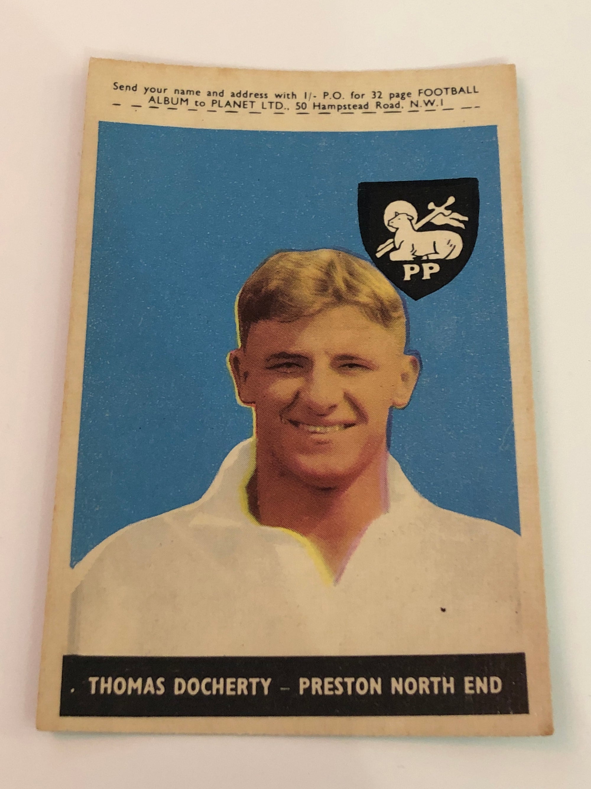 058. THOMAS DOCHERTY - PRESTON NORTH END
