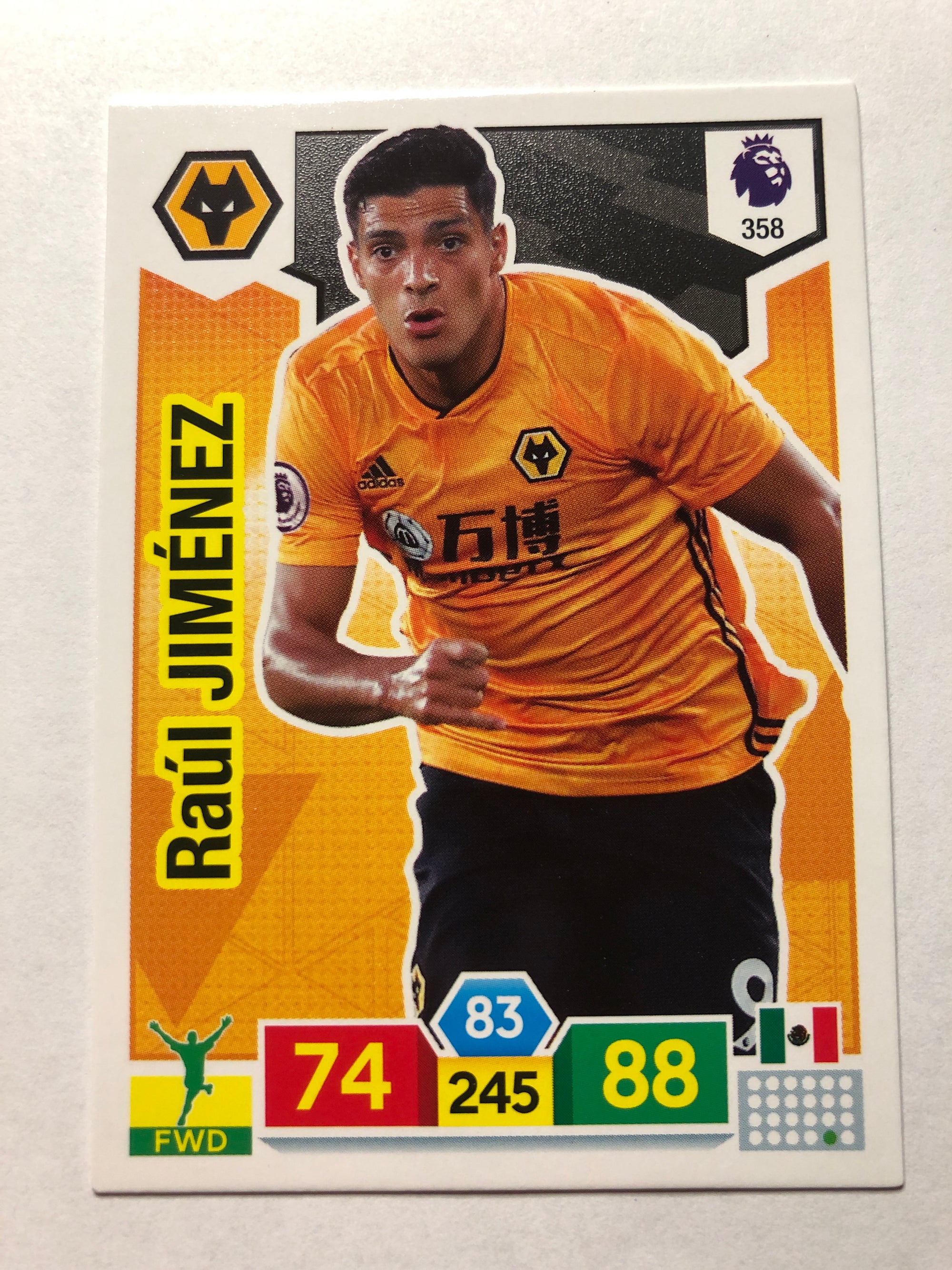 358. RAUL JIMENEZ - WOLVERHAMPTON