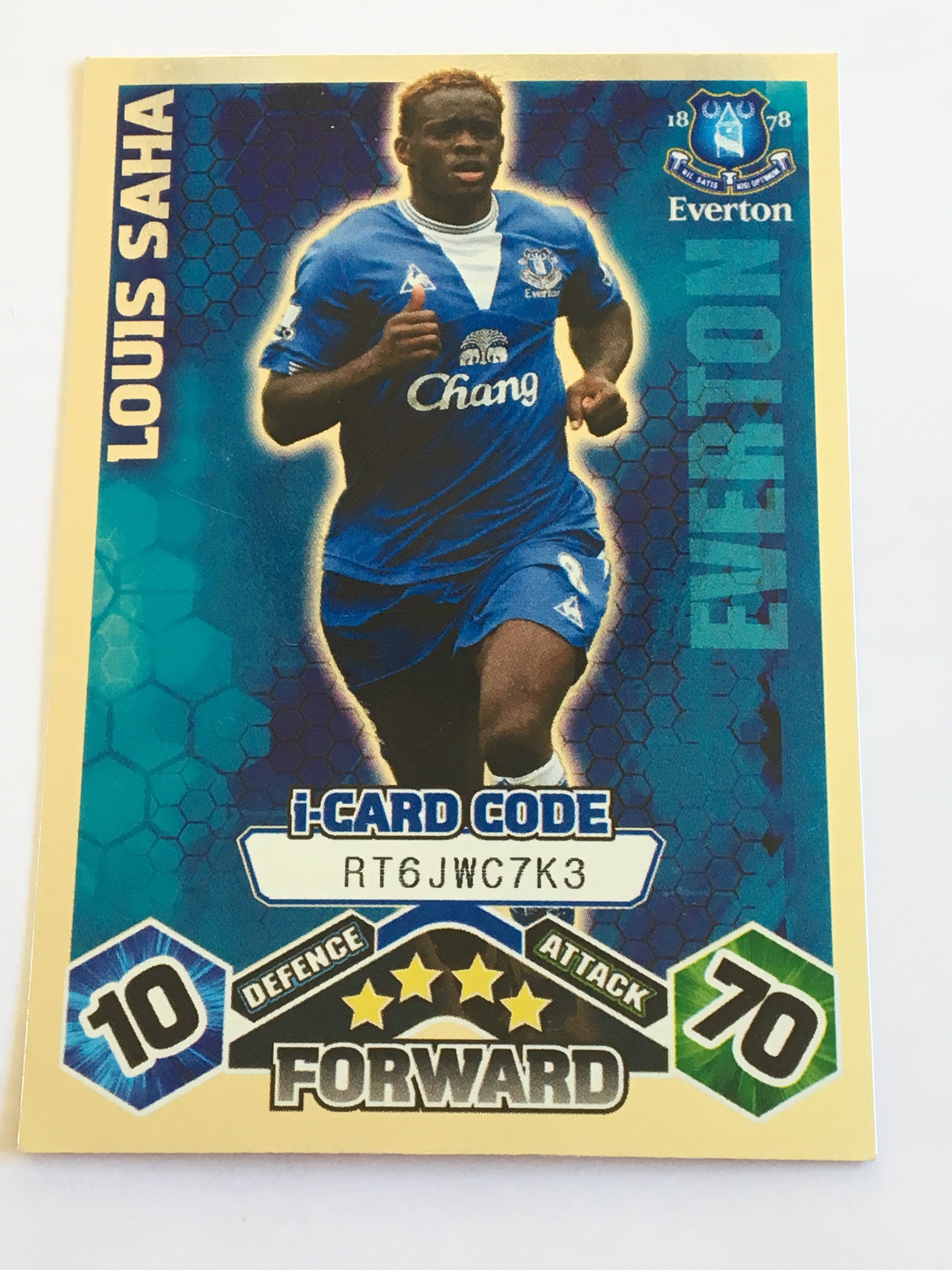 IC056. LOUIS SAHA - EVERTON - iCARD