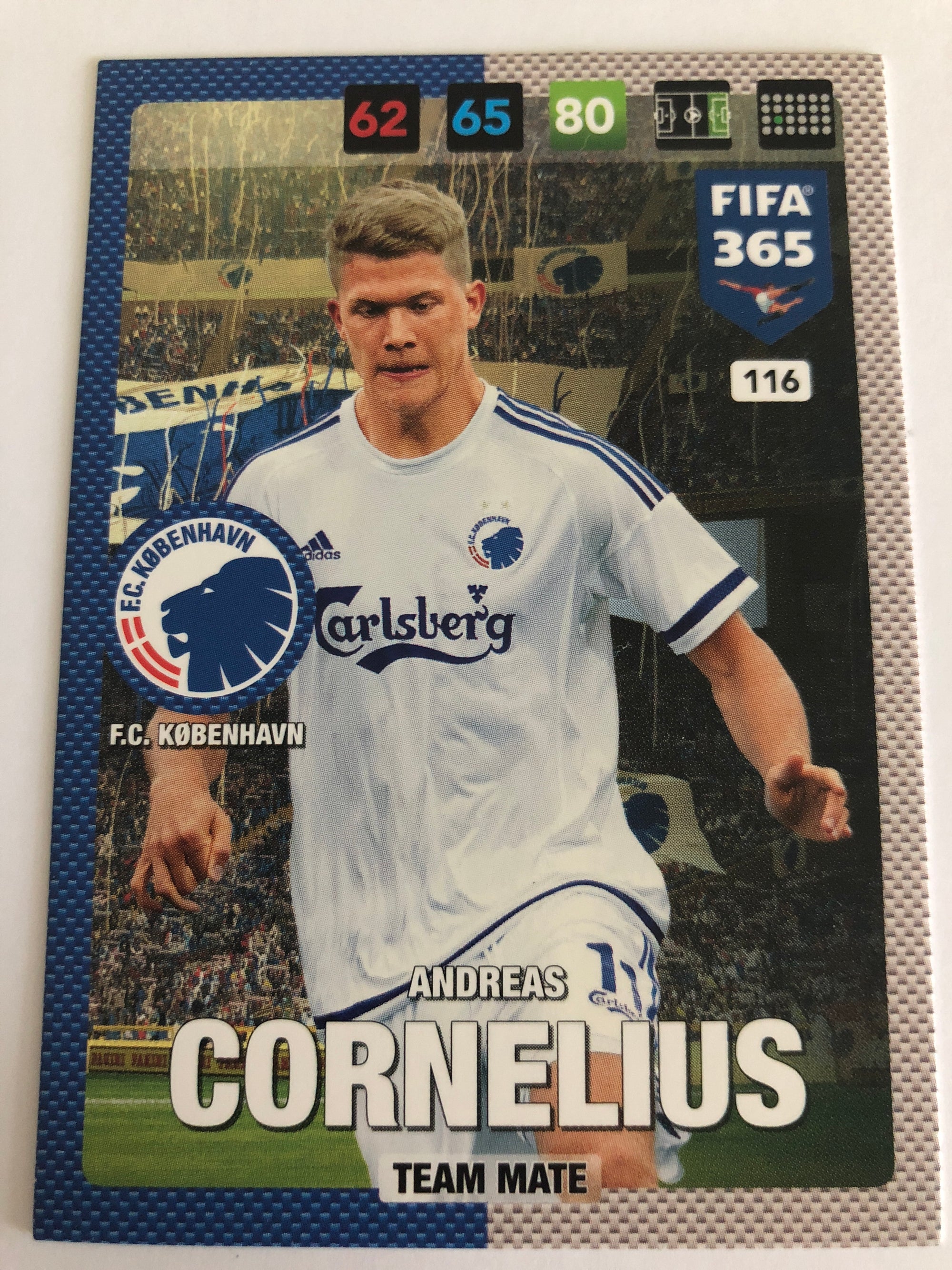 116. ANDREAS CORNELIUS - F.C. KØBENHAVN - TEAM MATE