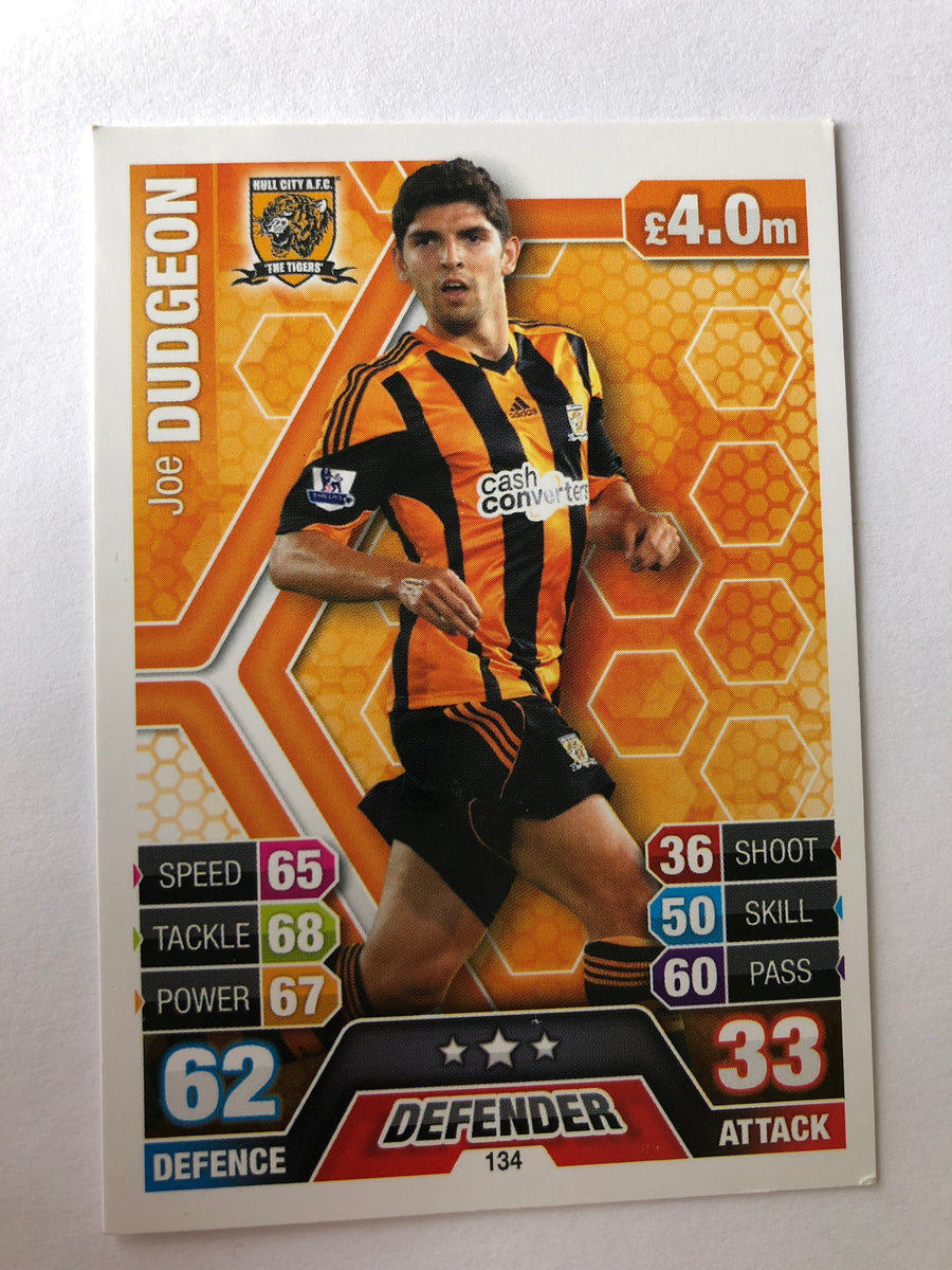 134. JOE DUDGEON - HULL CITY