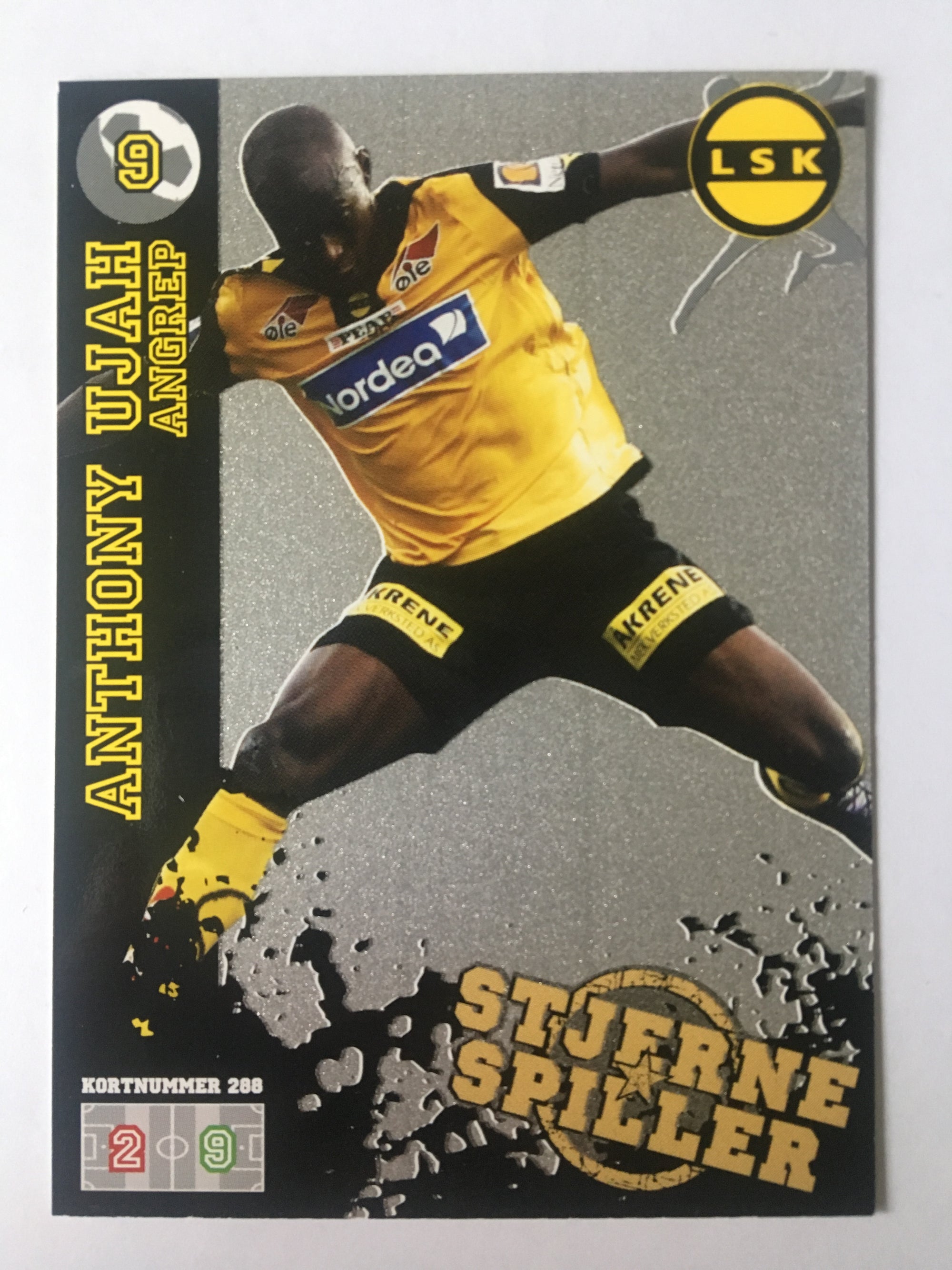 LILLESTRØM - STJERNESPILLER - ANTHONY UJAH