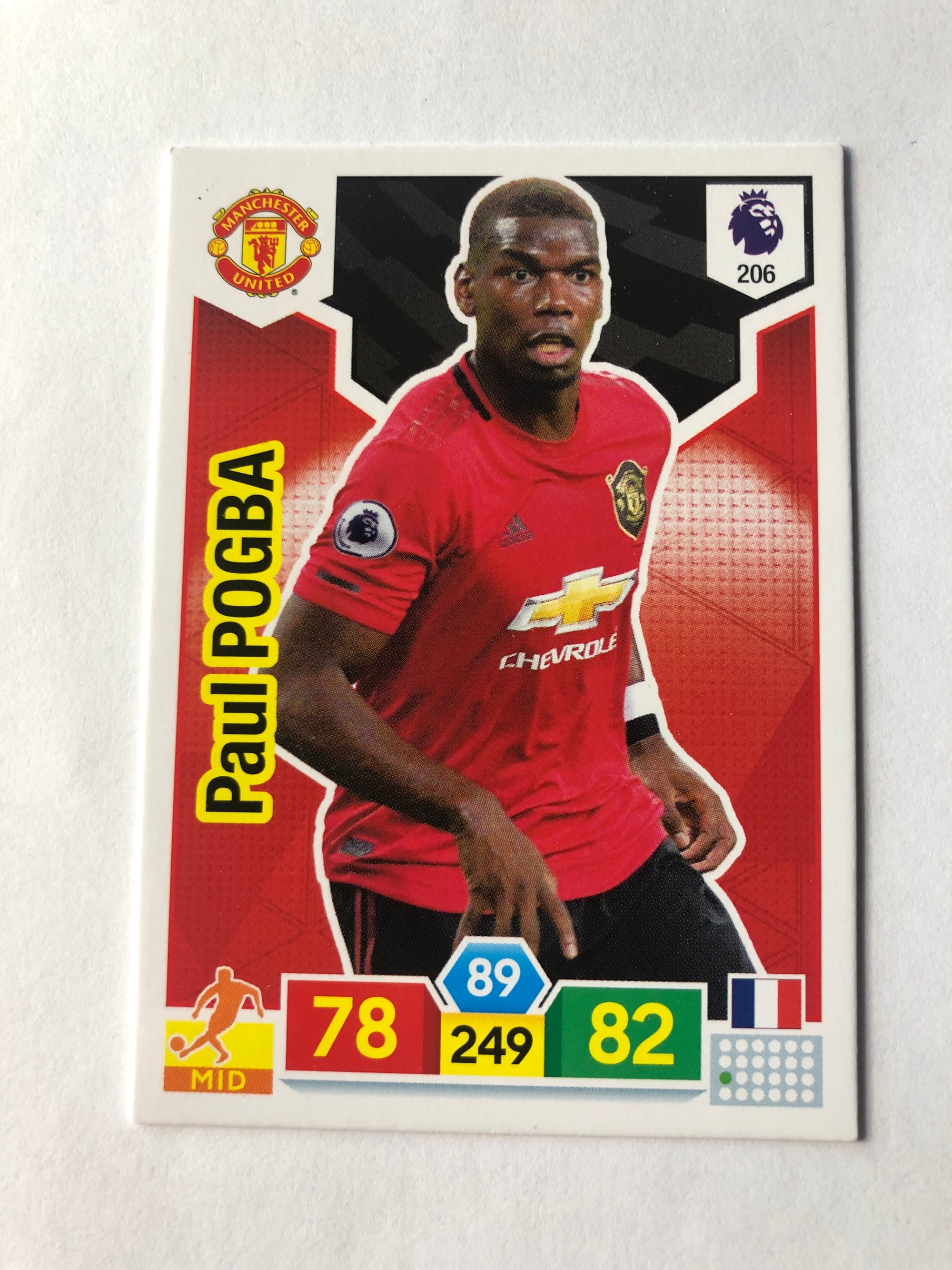 206. PAUL POGBA - MANCHESTER UNITED