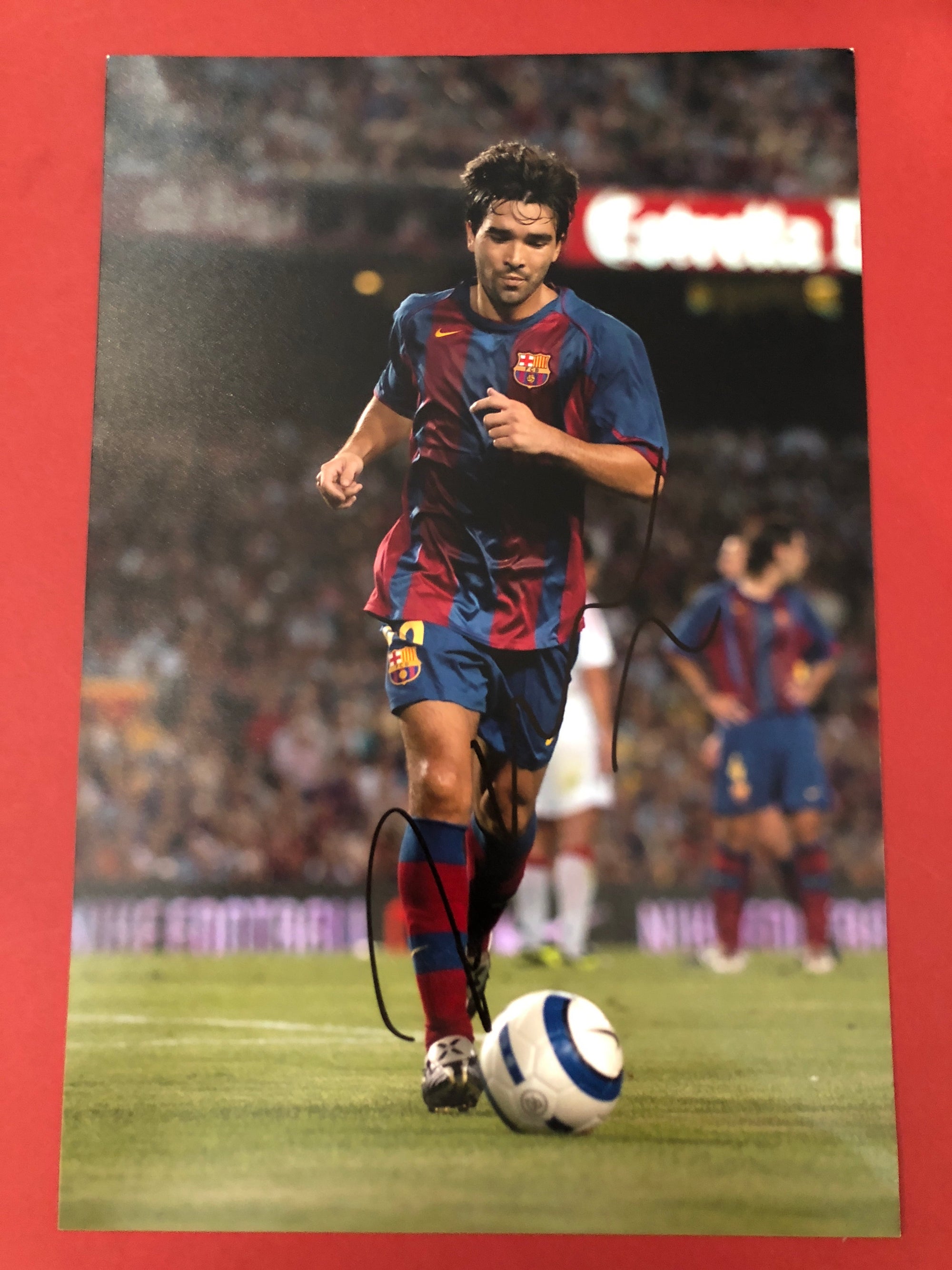 BARCELONA - DECO - SIGNERT BILDE MED EKTEHETSBEVIS/COA