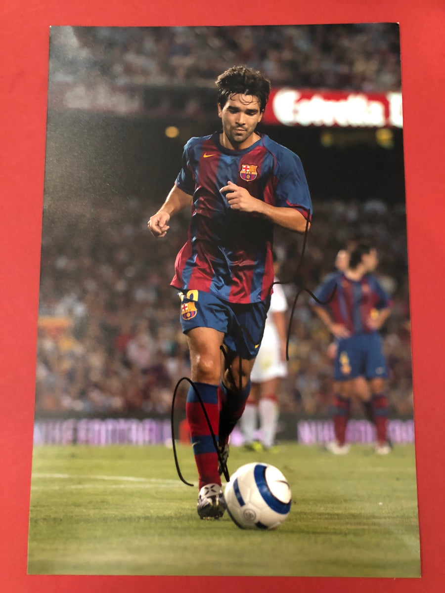 BARCELONA - DECO - SIGNERT BILDE MED EKTEHETSBEVIS/COA