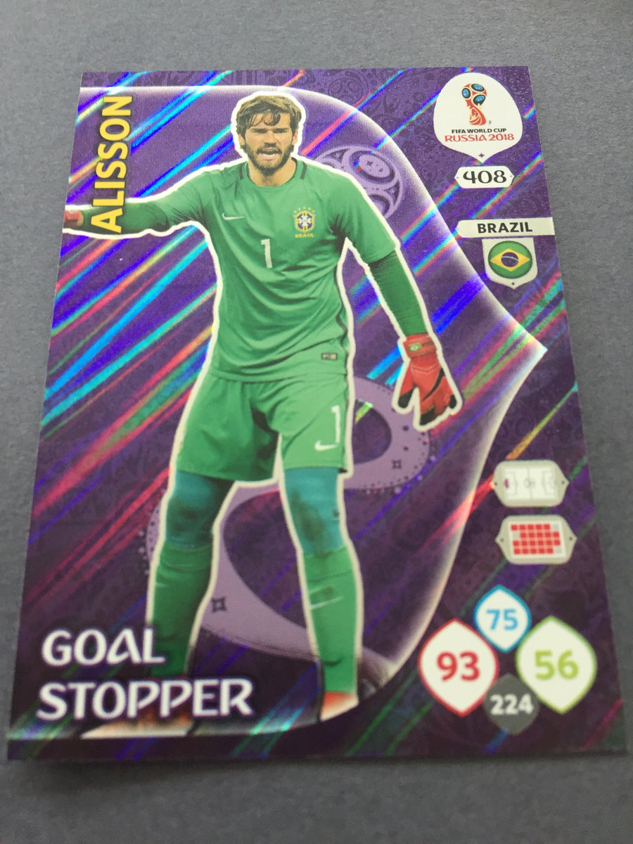 408. ALISSON  - BRAZIL -GOAL STOPPER