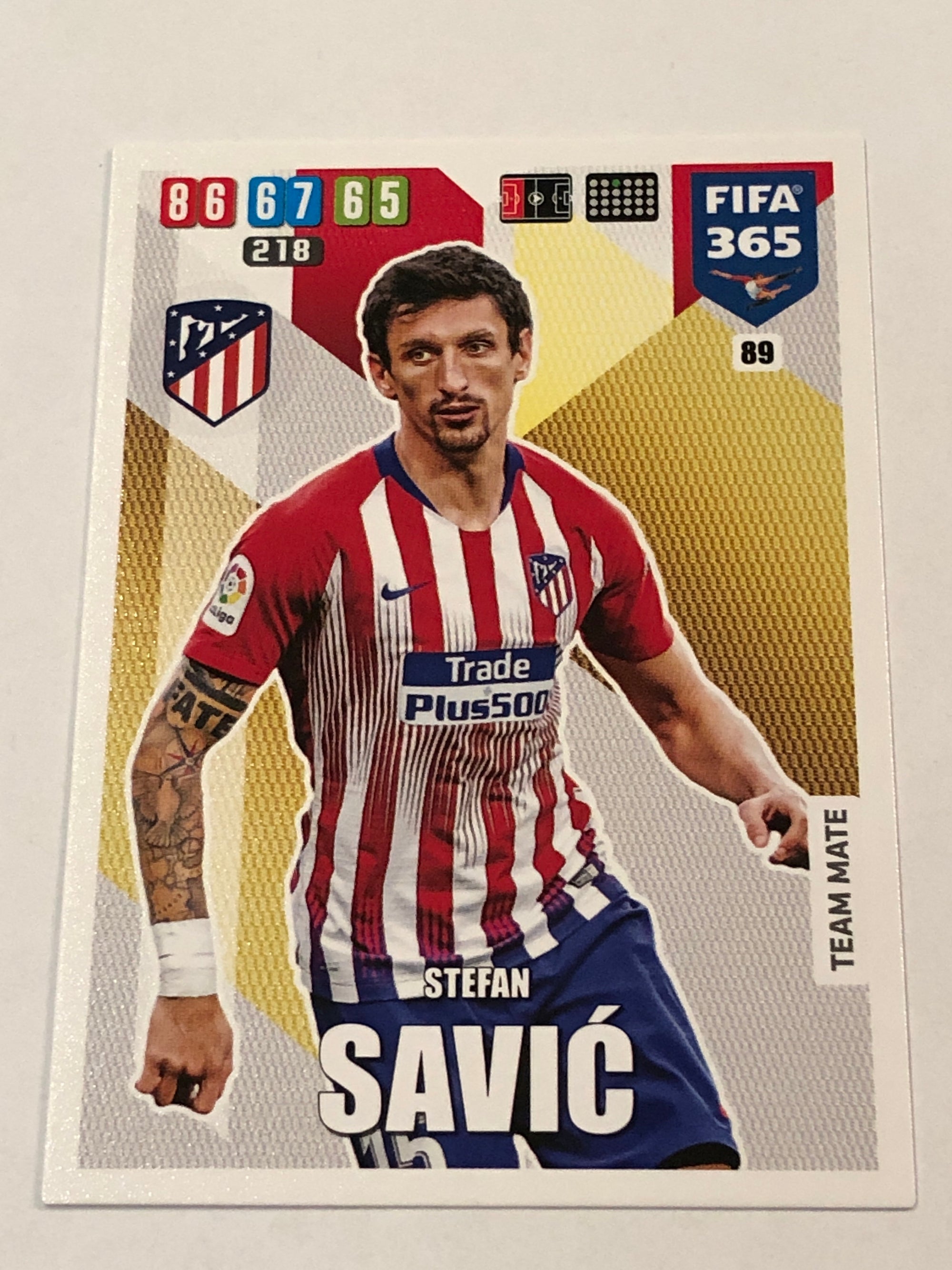 089. STEFAN SAVIC - ATLETICO DE MADRID - TEAM MATE