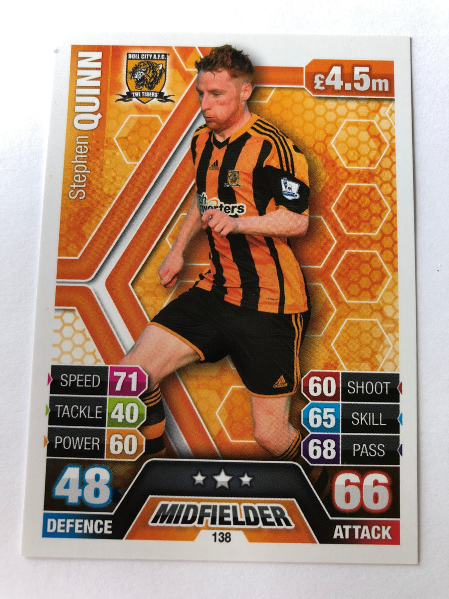 138. STEPHEN QUINN - HULL CITY