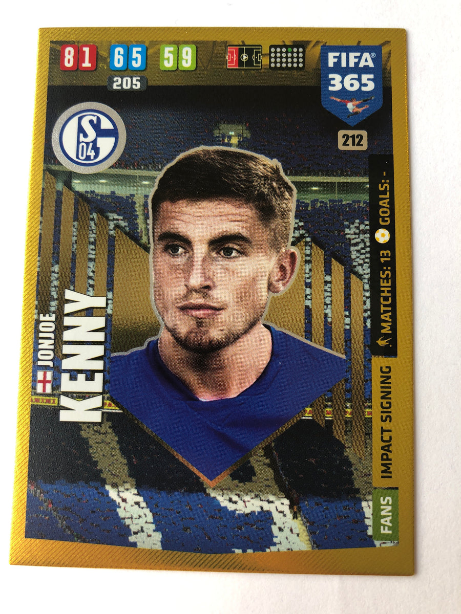 212. JONJOE KENNY - SCHALKE 04 - FANS IMPACT SIGNING