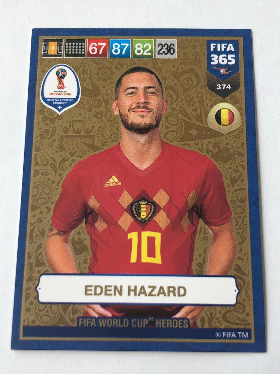 374. EDEN HAZARD - BELGIUM - FIFA WORLD CUP HEROS