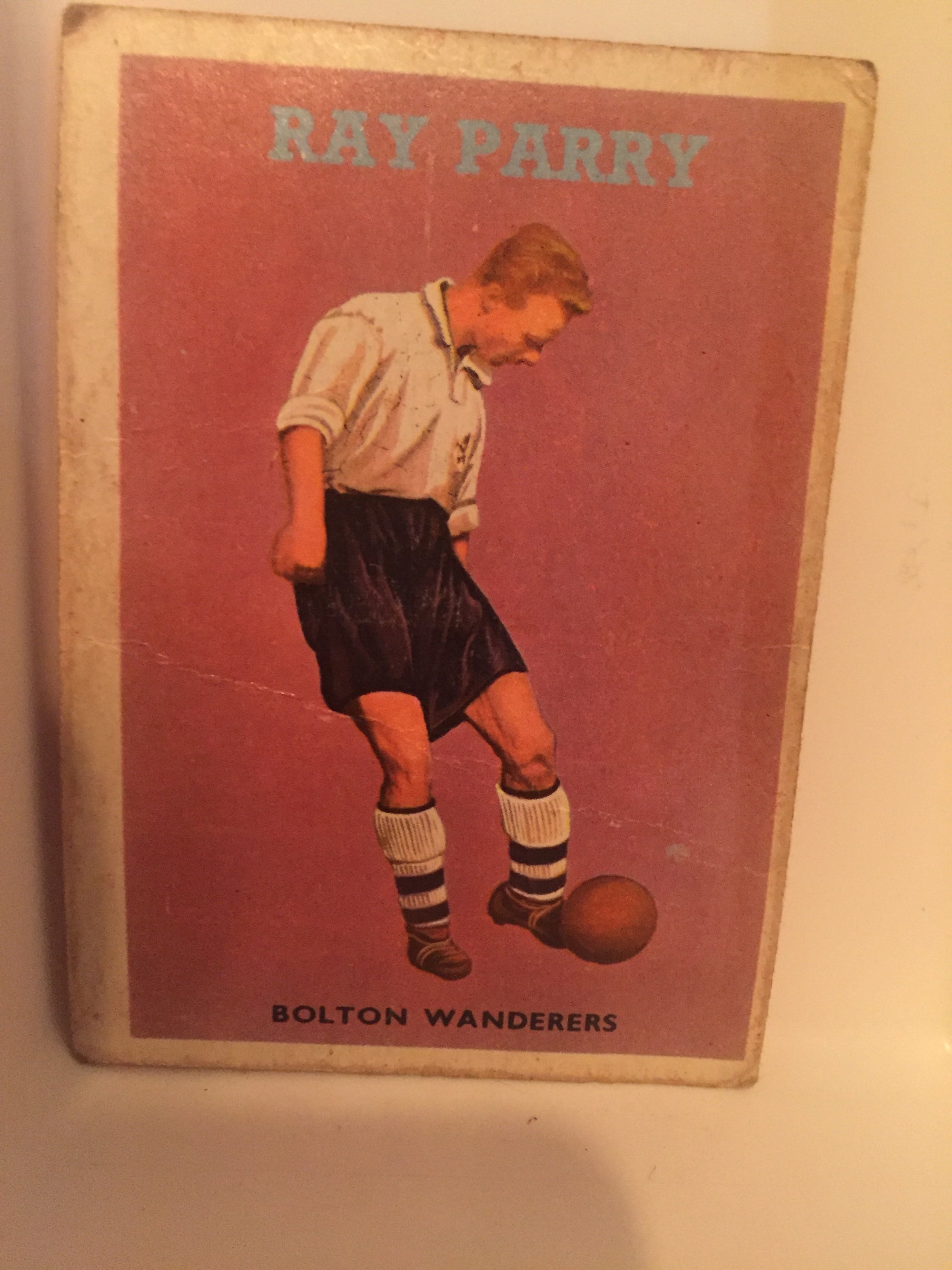 003. RAY PARRY - BOLTON WANDERERS