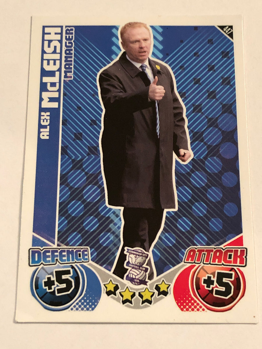447. ALEX MCLEISH - BIRMINGHAM - MANAGER