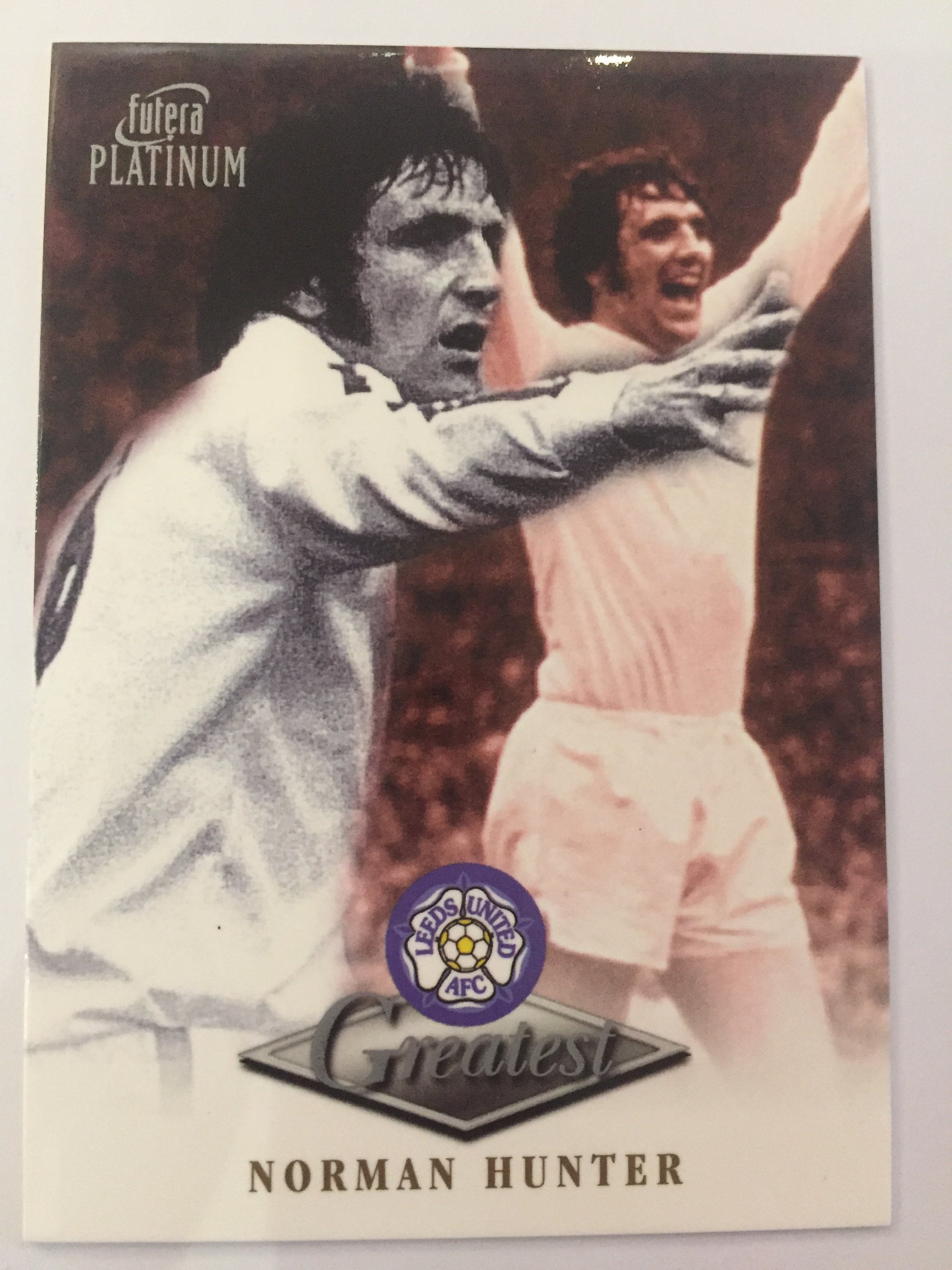 NORMAN HUNTER - LEEDS UNITED