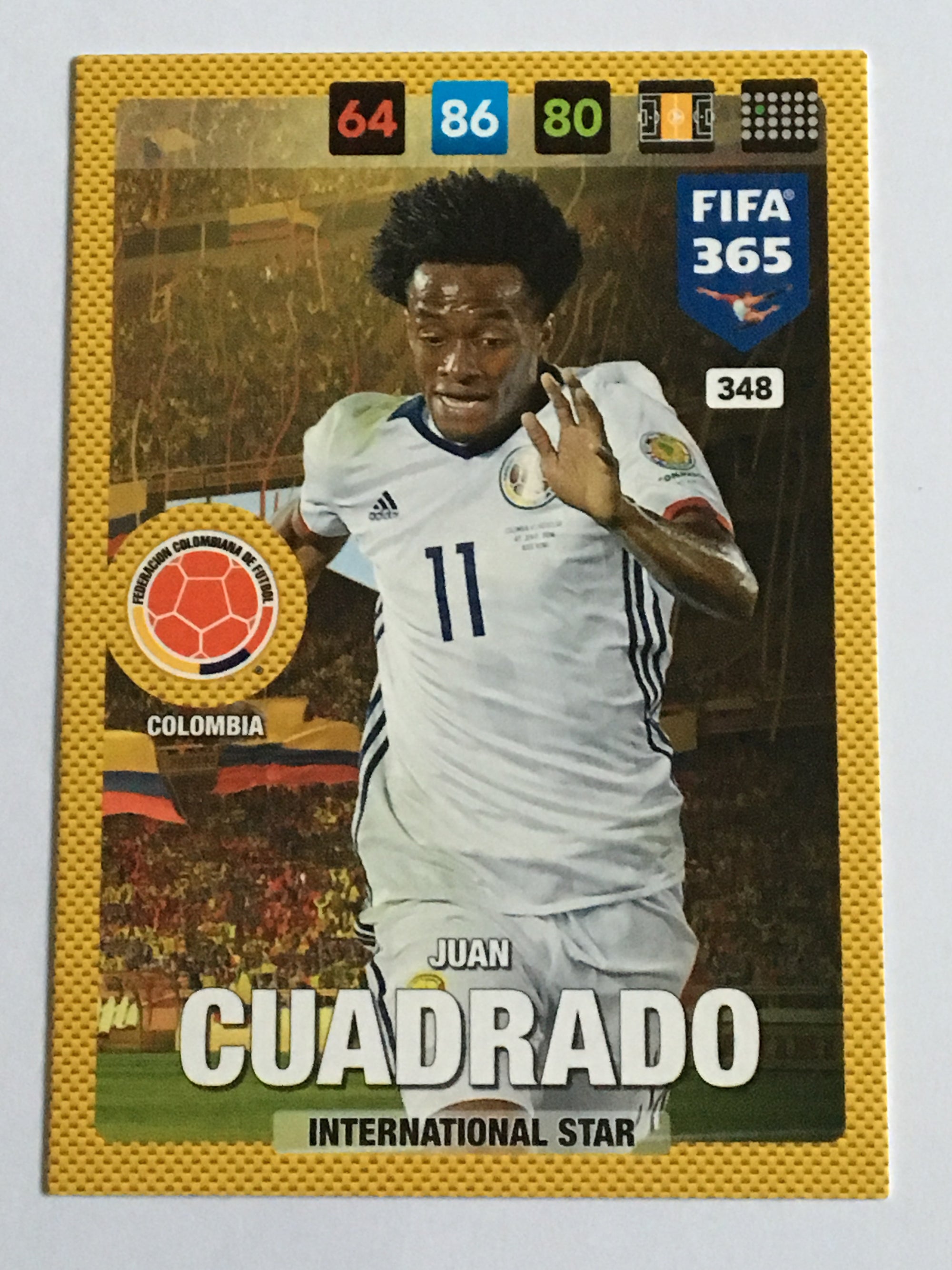 348. JUAN CUADRADO - COLOMBIA - INTERNATIONAL STAR