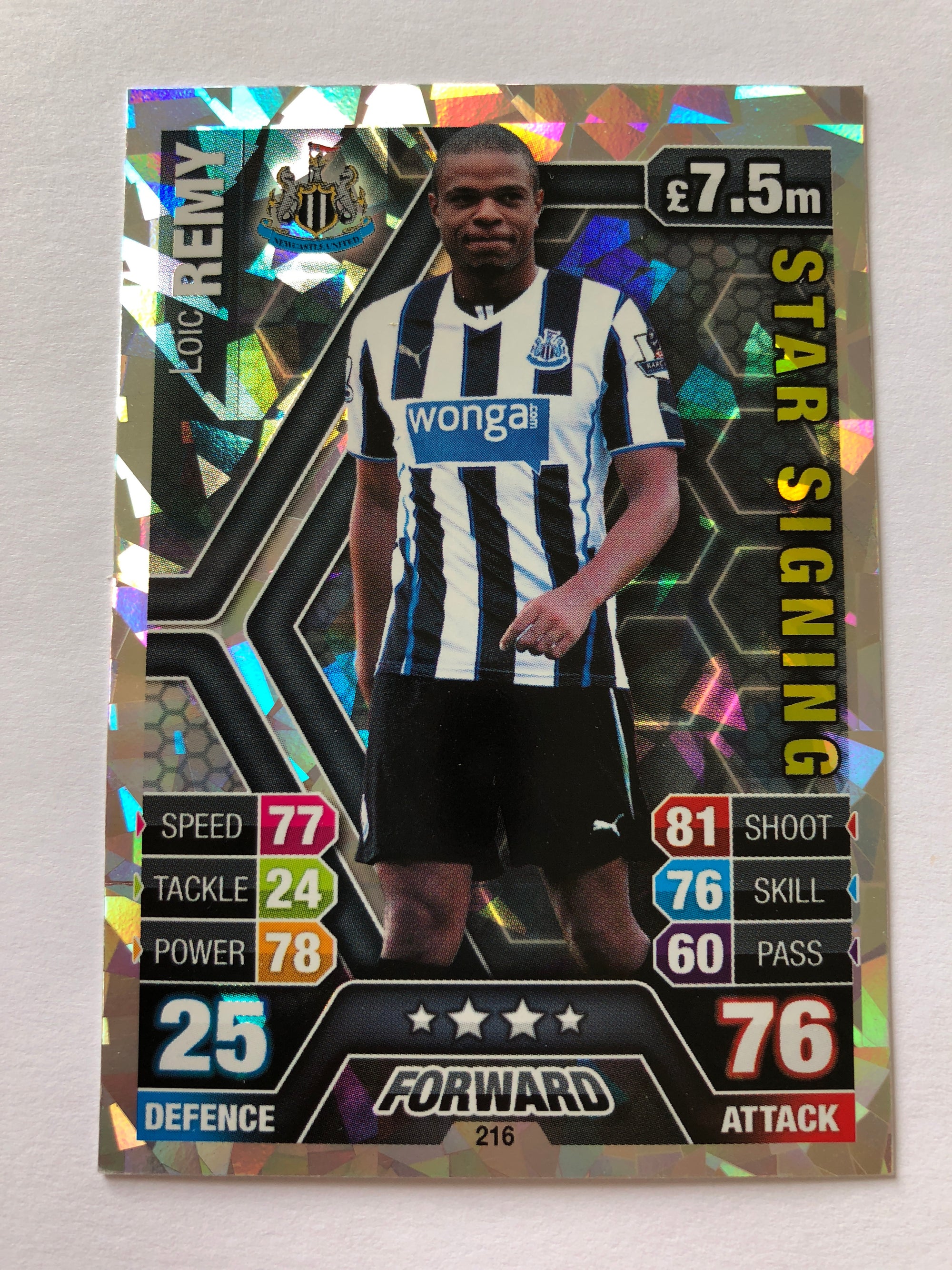 216. LOIC REMY - NEWCASTLE UNITED - STARSIGNING