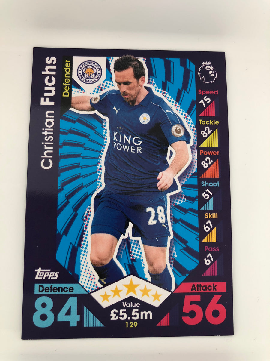 129. CHRISTIAN FUCHS - LEICESTER CITY