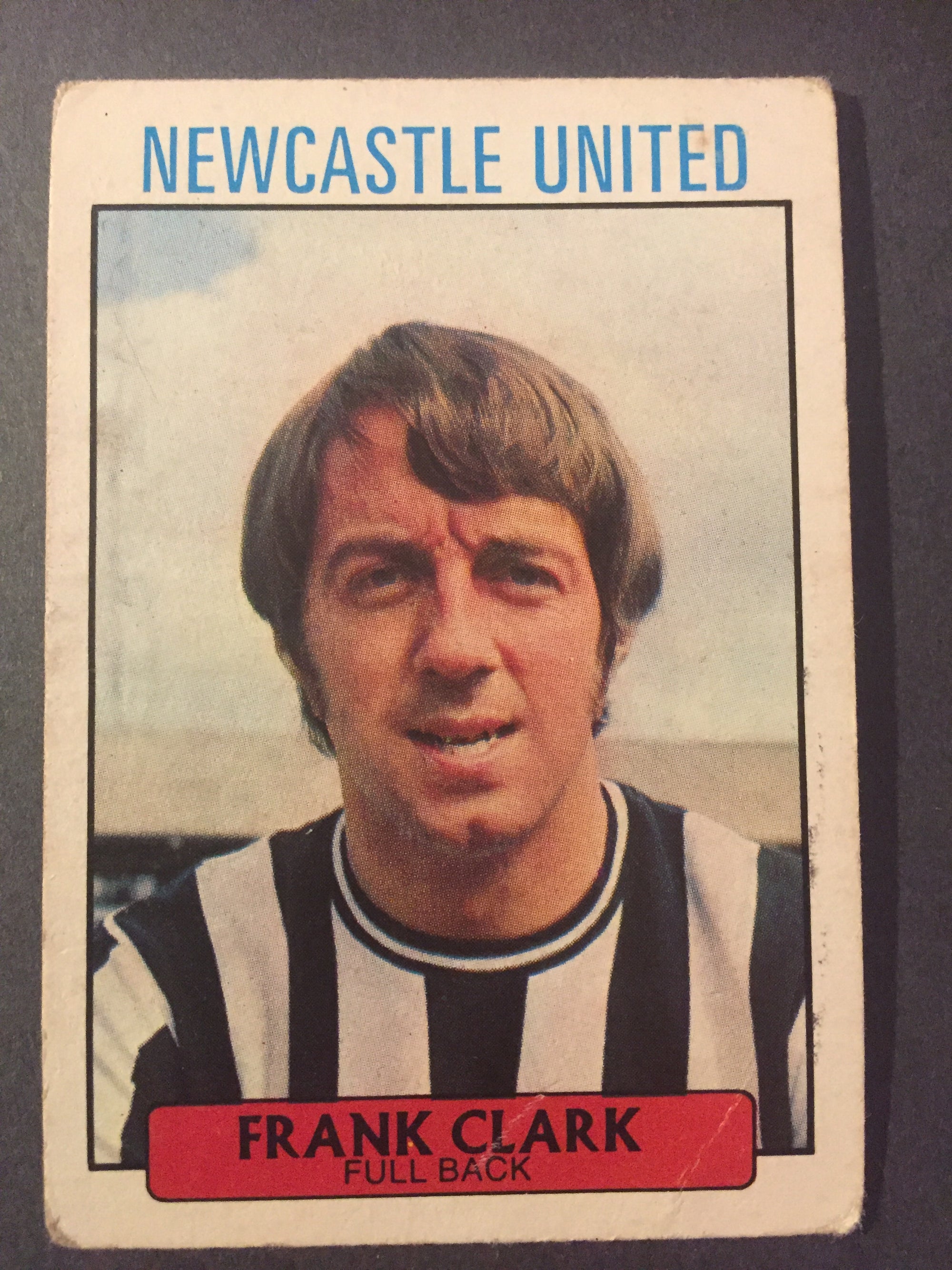 001. FRANK CLARK - NEWCASTLE UNITED
