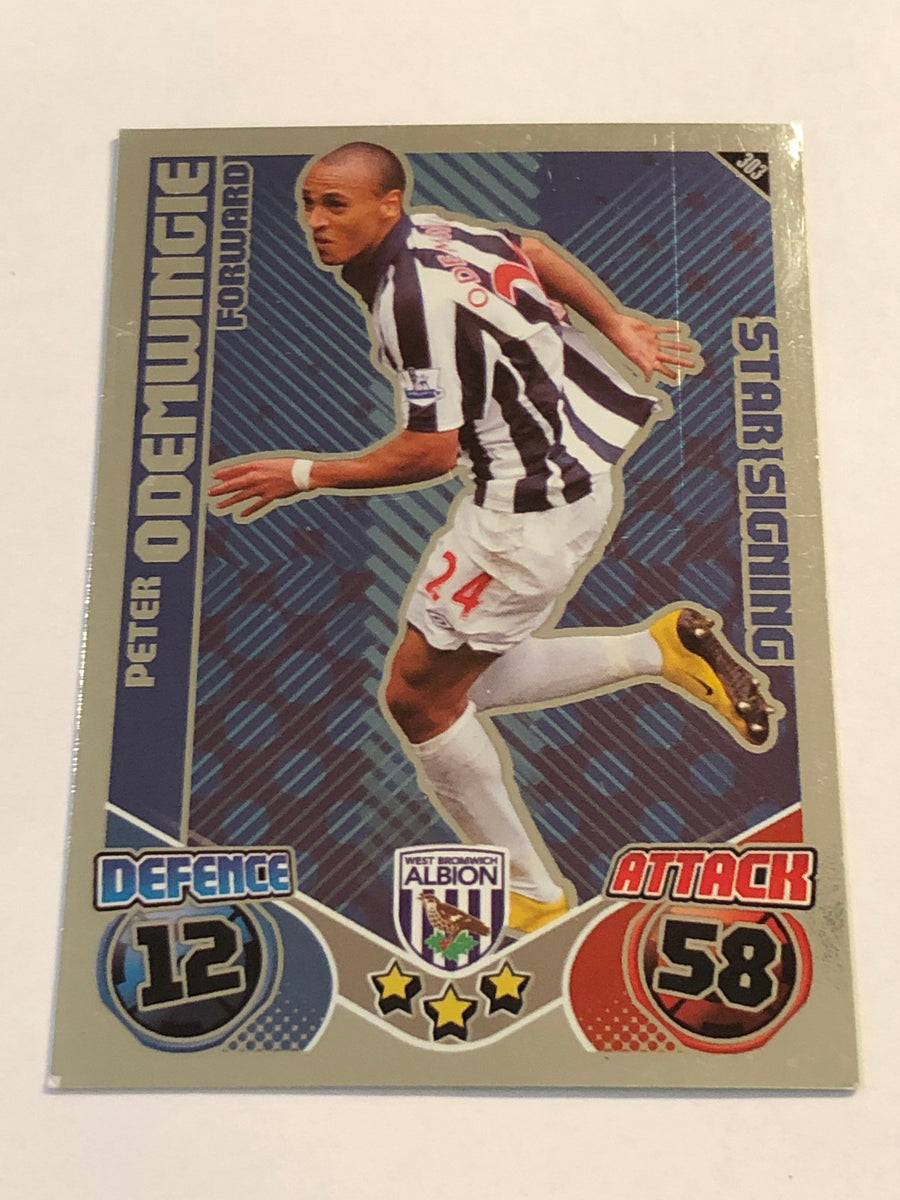 303. PETER ODEMWINGIE - WEST BROMWICH ALBION - STAR SIGNING