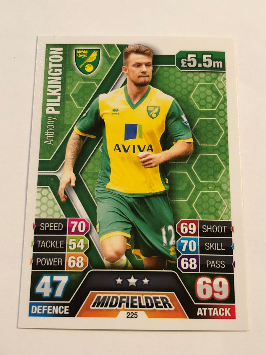 225. ANTHONY PILKINGTON - NORWICH CITY
