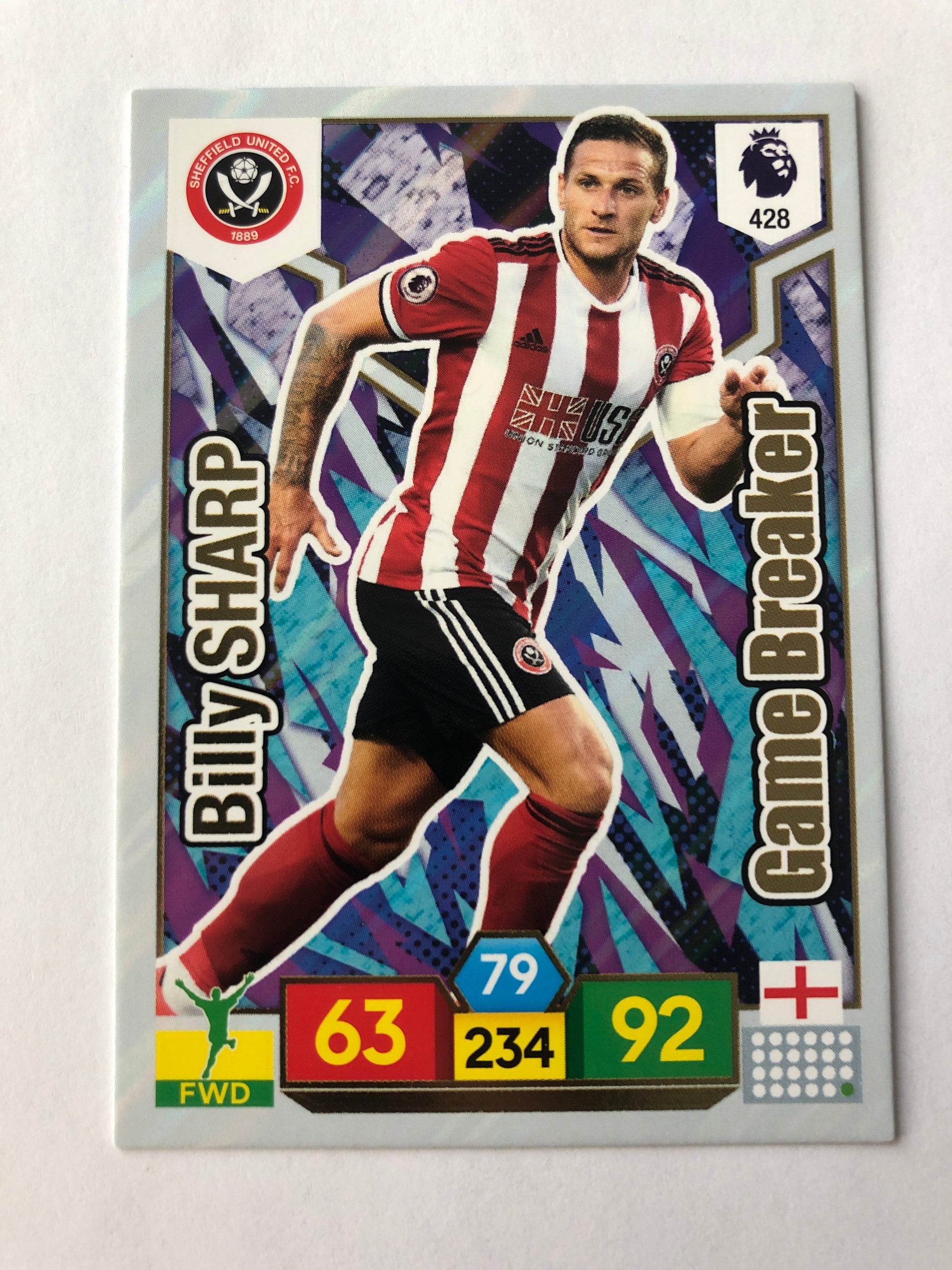 428. BILLY SHARP - SHEFFIELD UNITED - GAME BREAKER