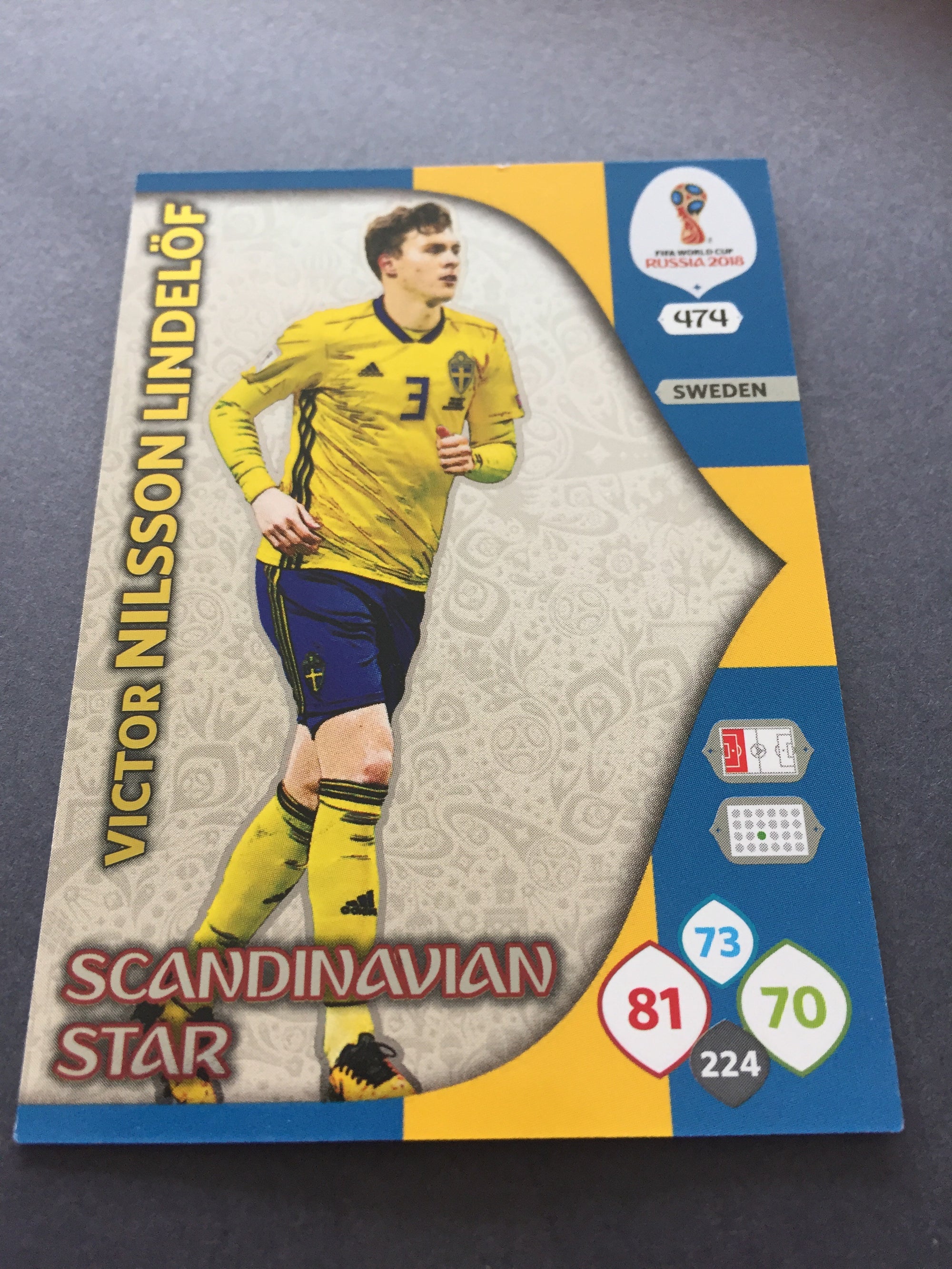 474. VICTOR NILSSON LINDELØF - SWEDEN - SCANDINAVIAN STAR