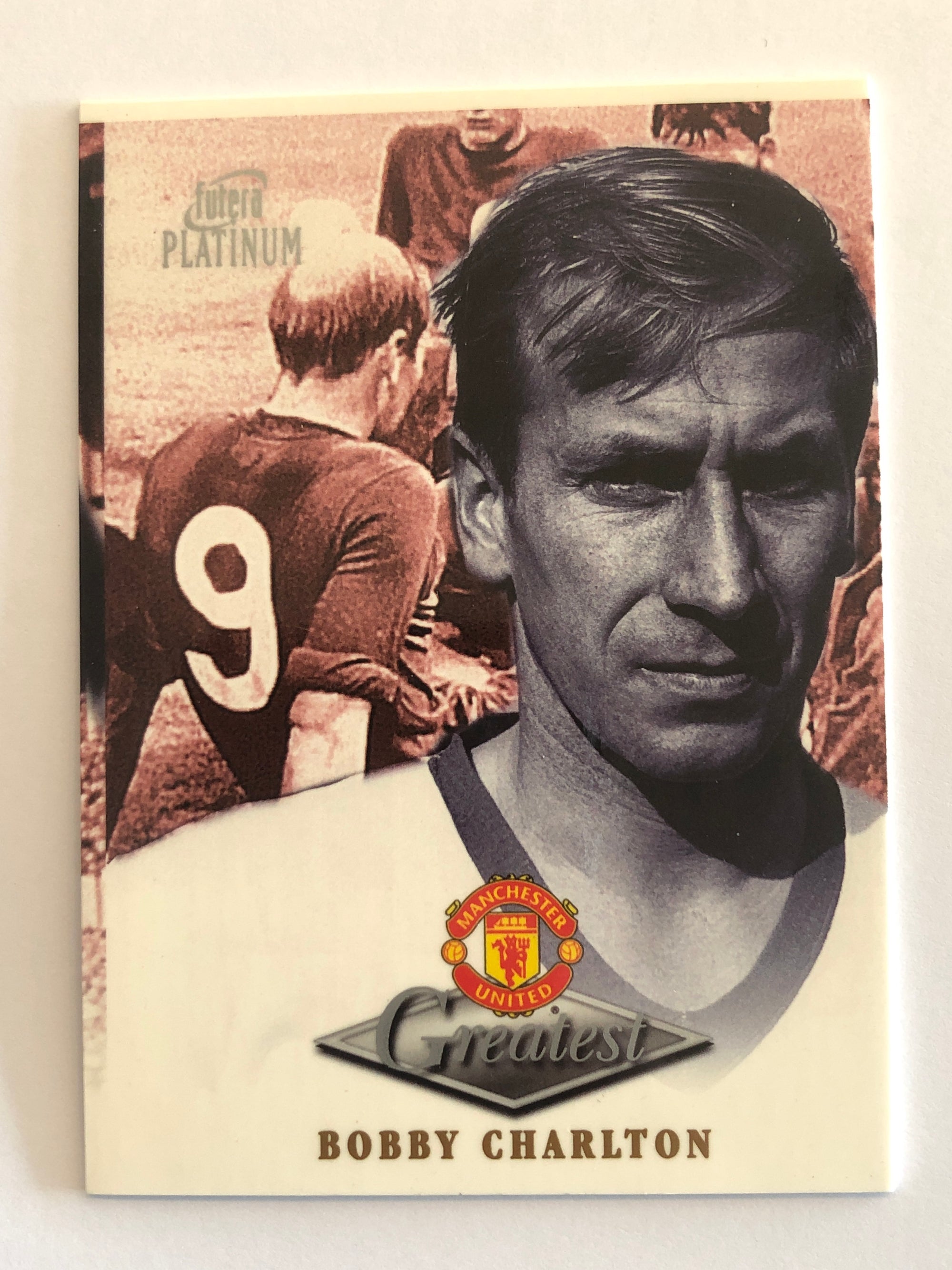 BOBBY CHARLTON - MANCHESTER UNITED - FUTERA GREATEST 1999