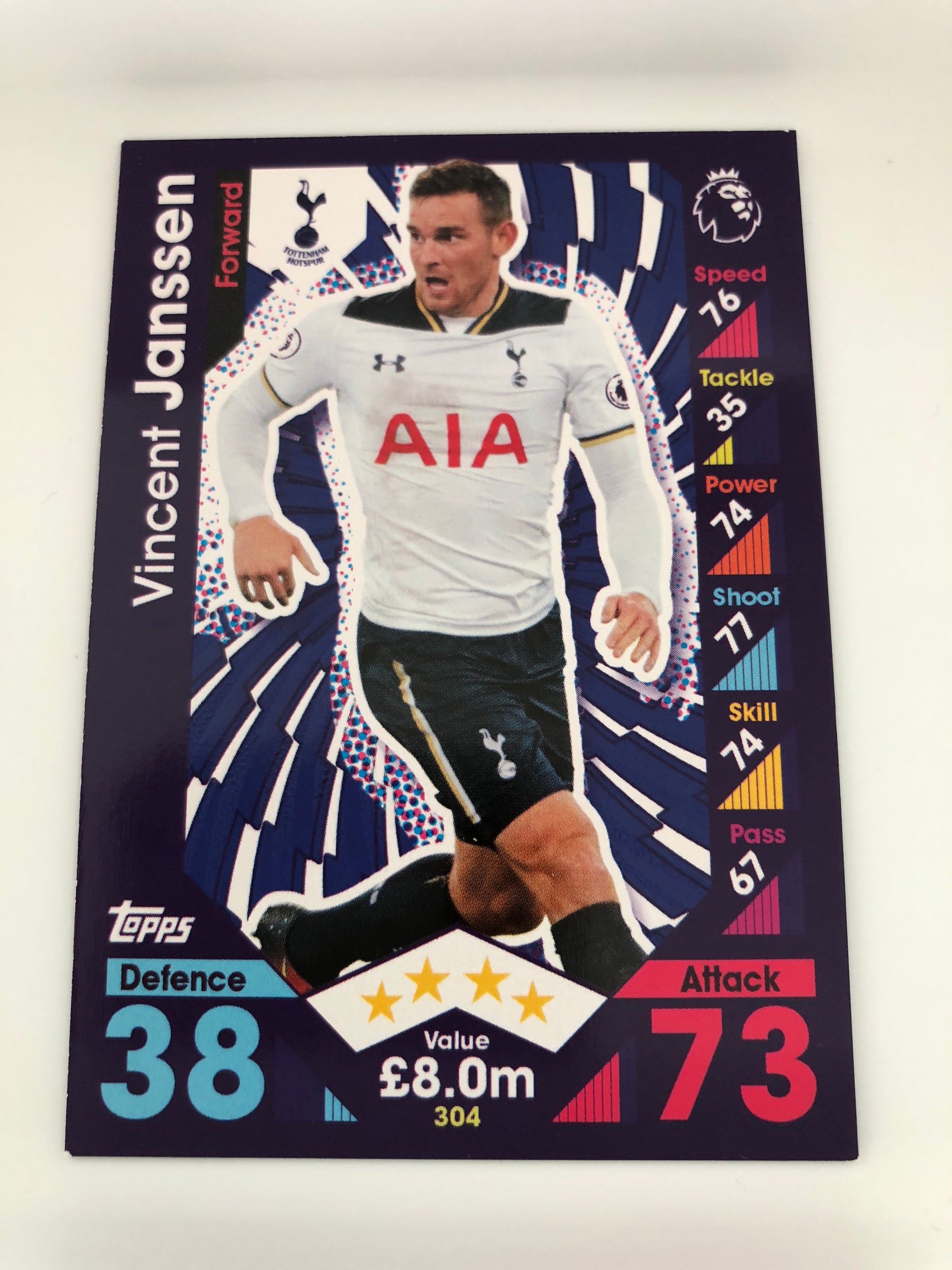 304. VINCENT JANSSEN - TOTTENHAM HOTSPUR