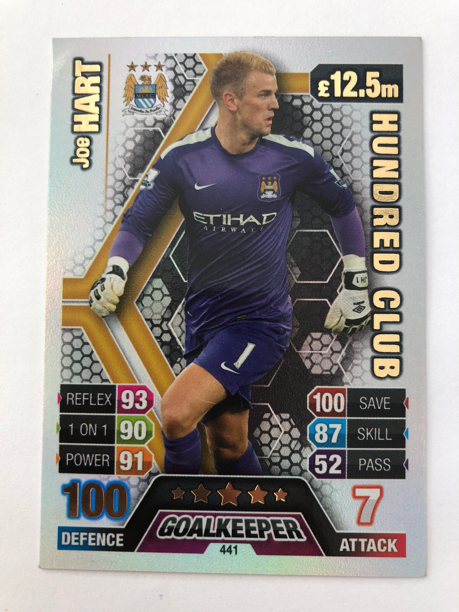 441. JOE HART - MANCHESTER CITY - HUNDRED CLUB