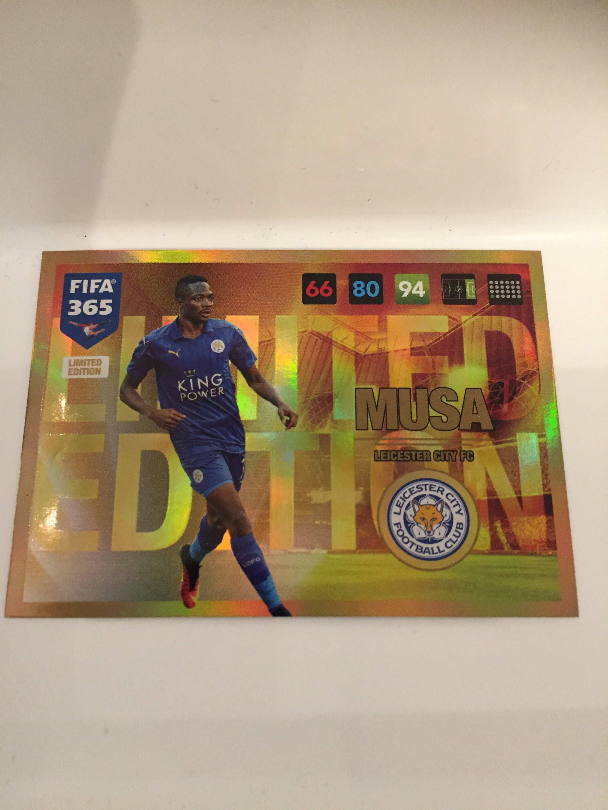 LIMITED EDITION - LEICESTER CITY - MUSA