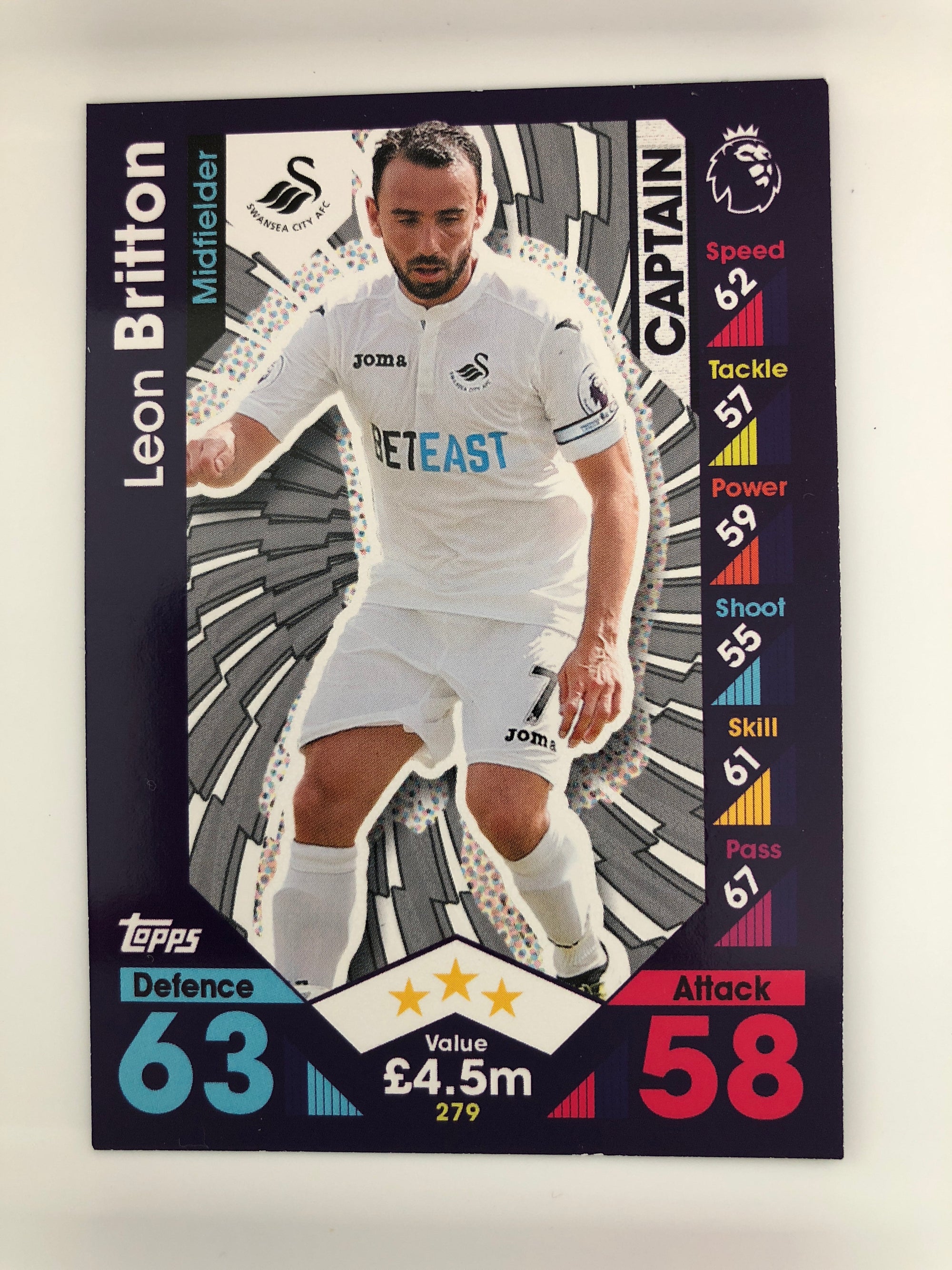 279. LEON BRITTON - SWANSEA CITY