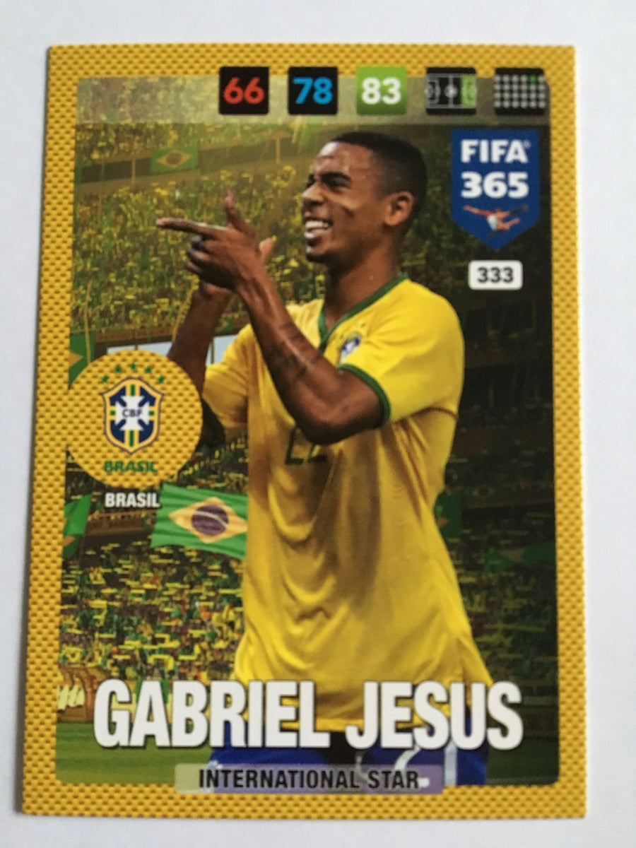 333. GABRIEL JESUS - BRASIL - INTERNATIONAL STAR
