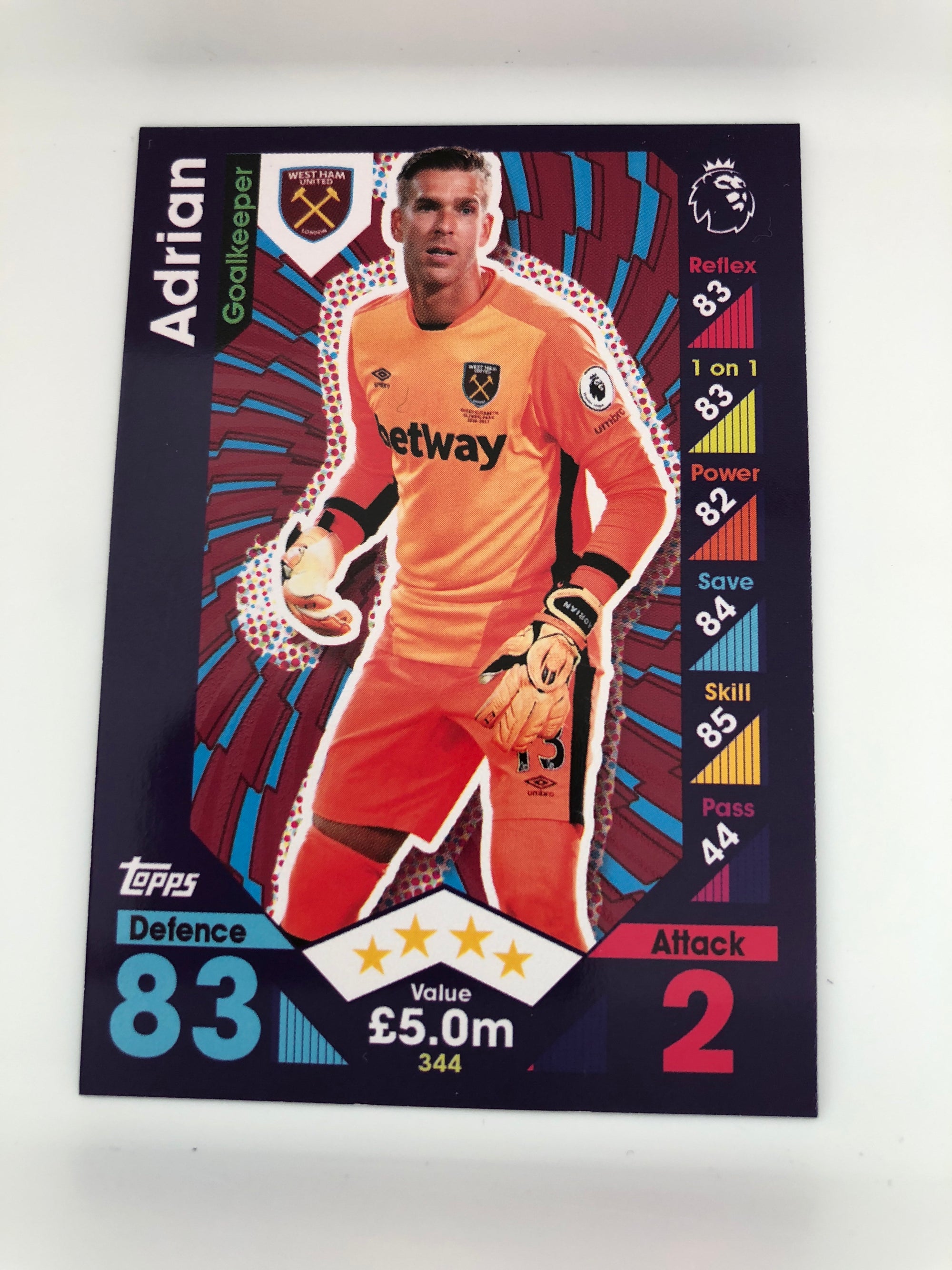 344. ADRIAN - WEST HAM UNITED