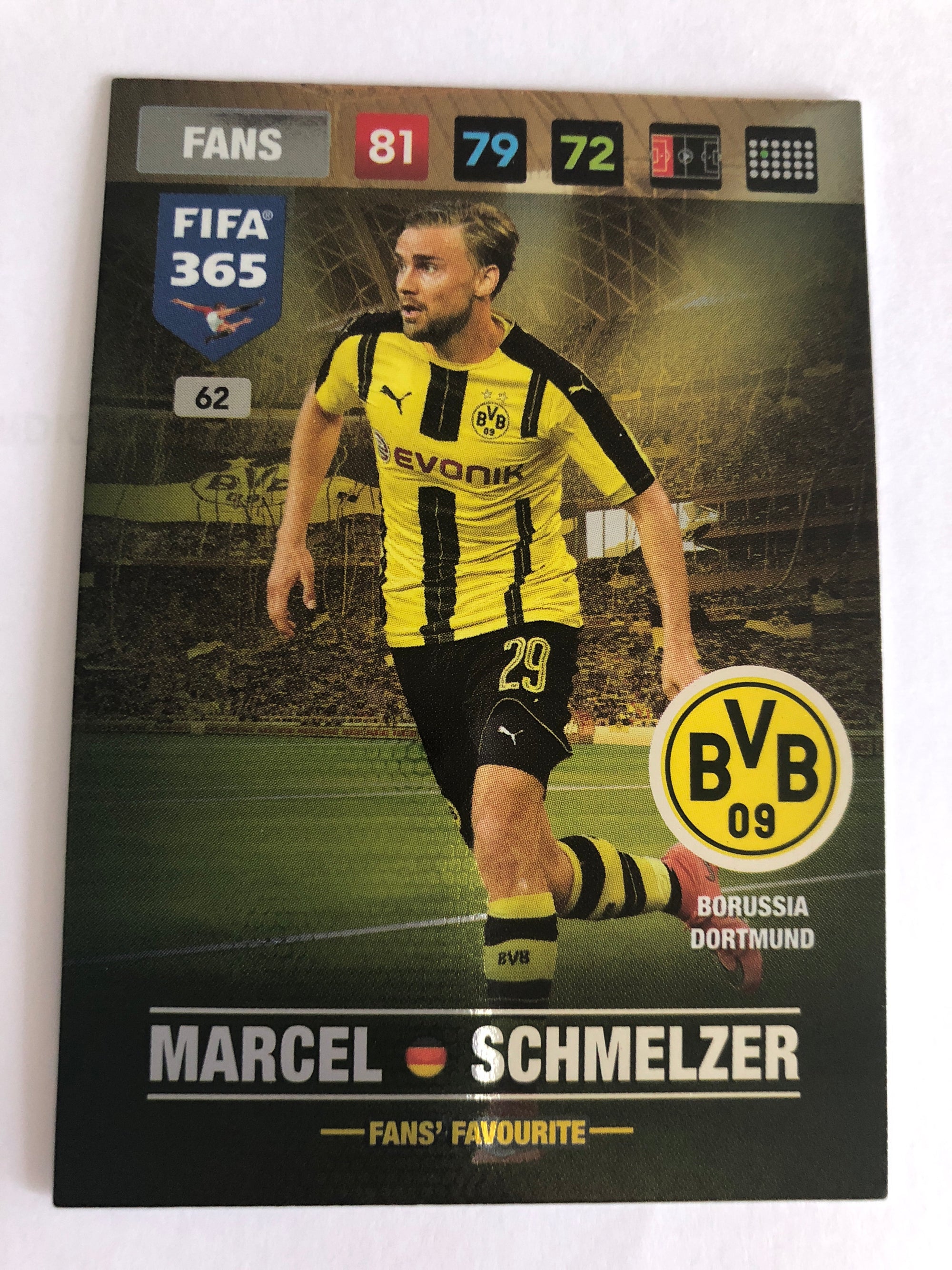 062. MARCEL SCHMELZER - BORUSSIA DORTMUND - FANS - FANS’ FAVOURITE