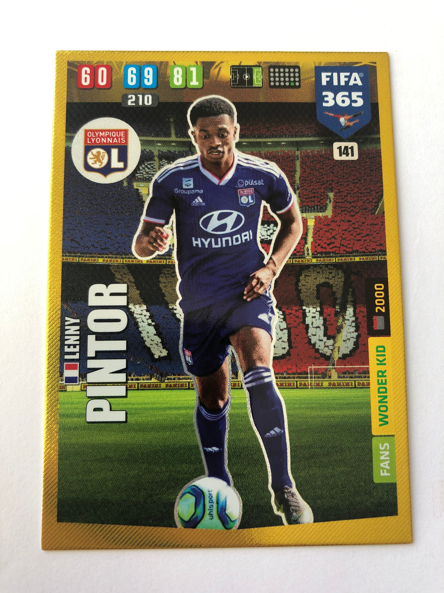 141. LENNY PINTOR - OLYMPIQUE LYONNAIS - FANS WONDER KID