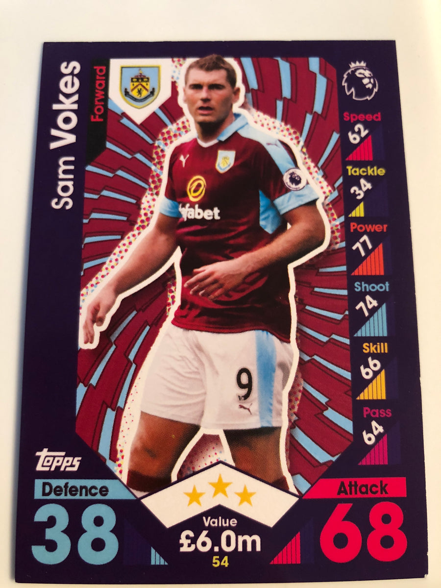054. SAM VOKES - BURNLEY