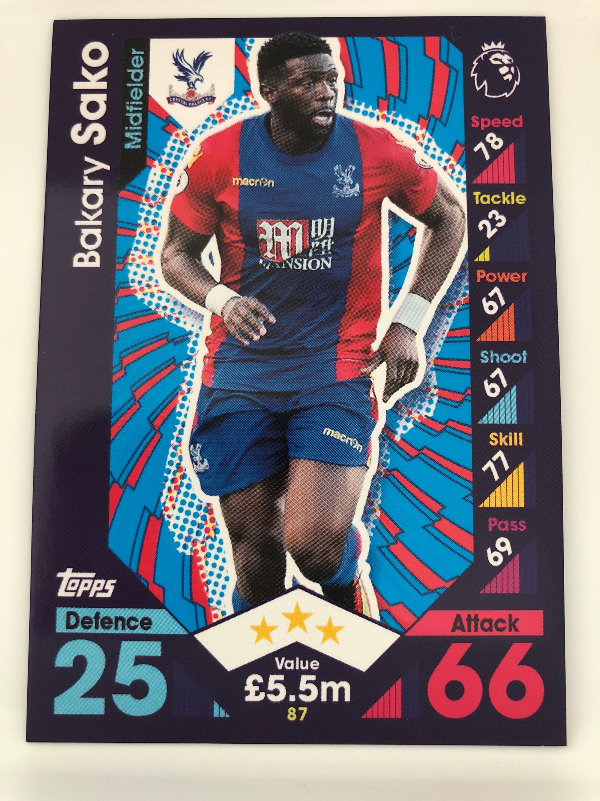 087. BAKARY SAKO - CRYSTAL PALACE