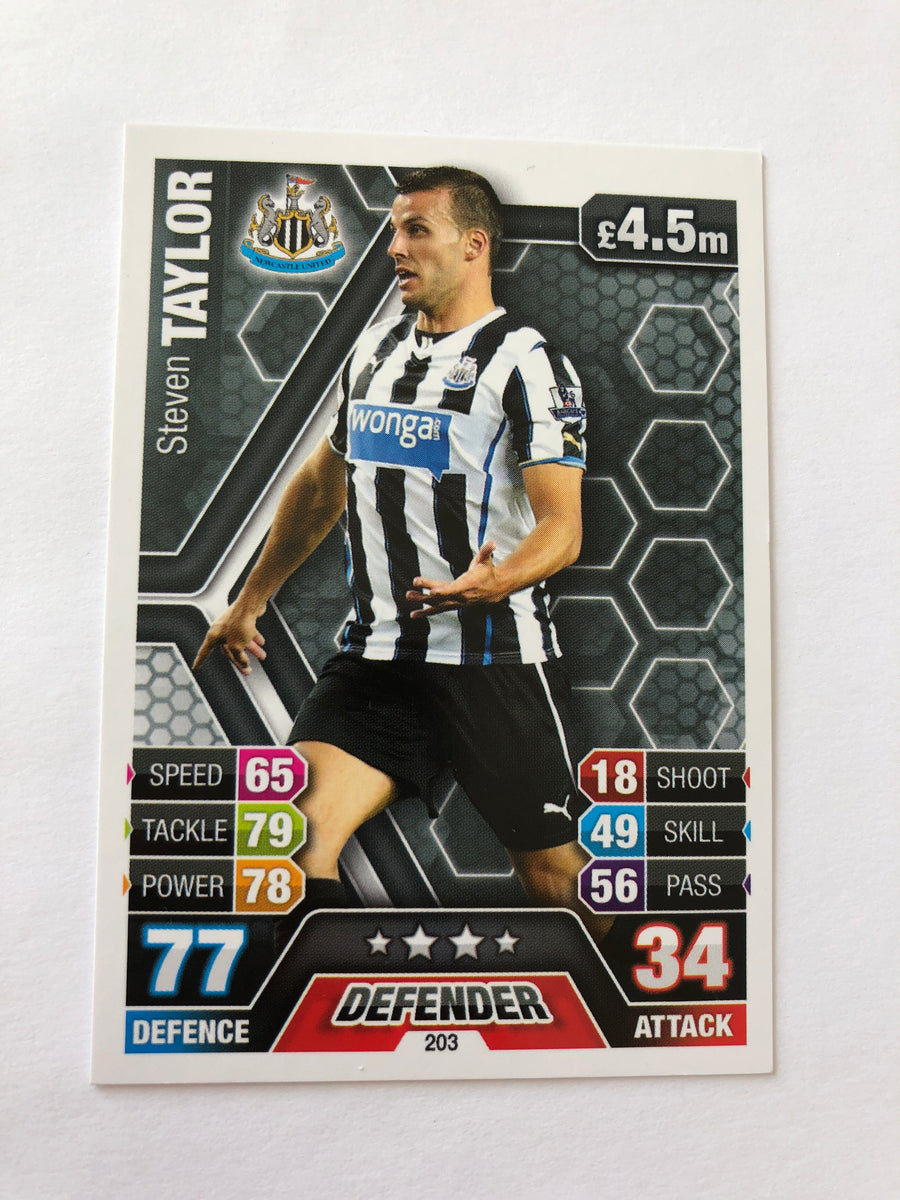 203. STEVEN TAYLOR - NEWCASTLE UNITED