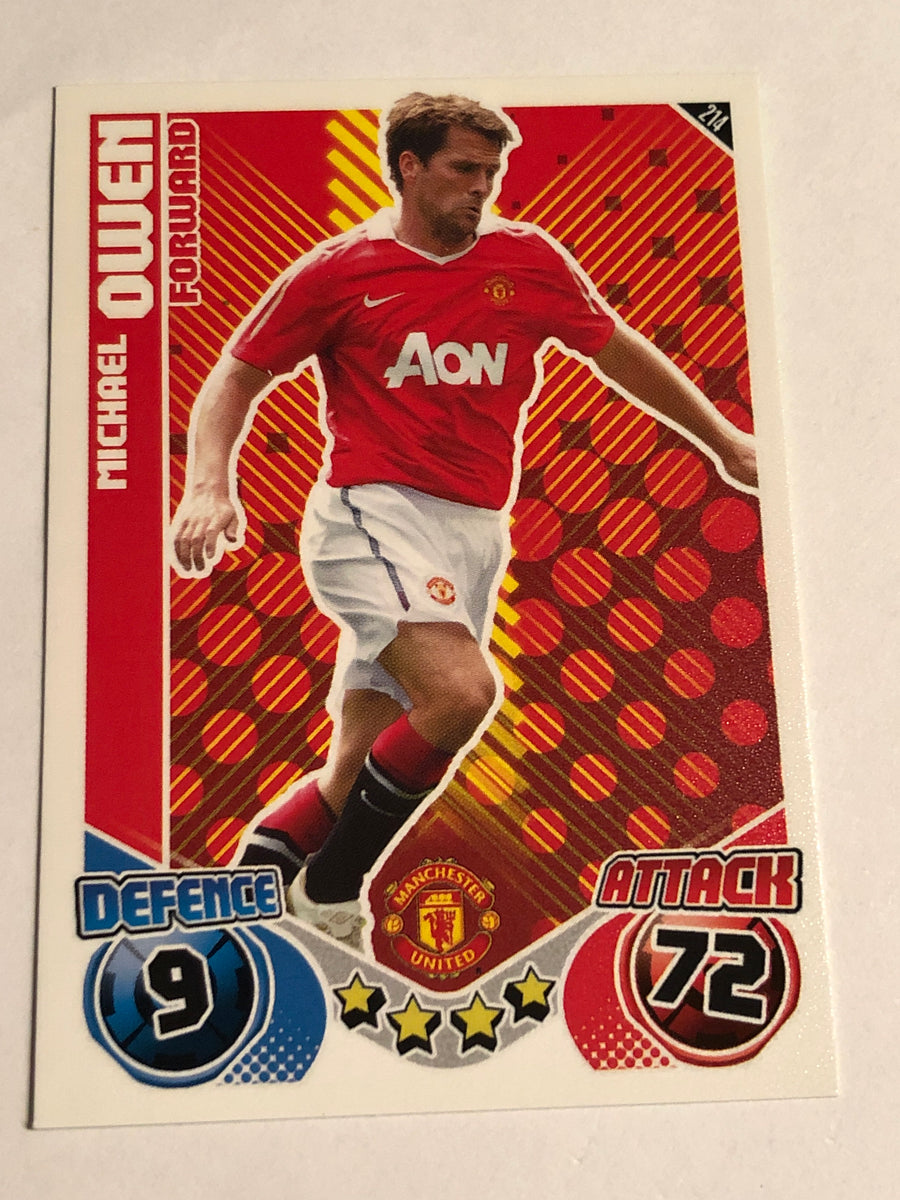 214. MICHAEL OWEN - MANCHESTER UNITED