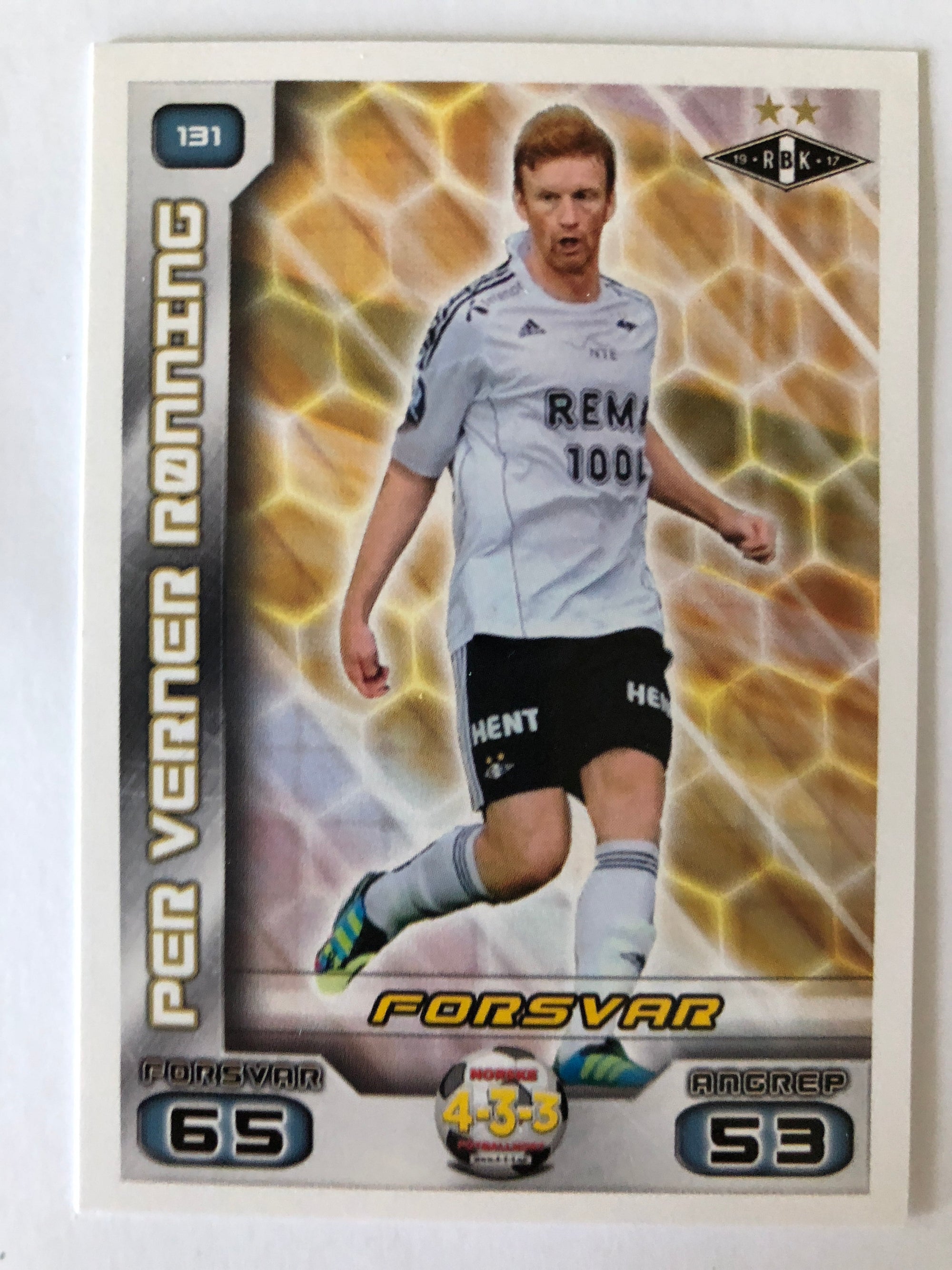 131. PER VERNER RØNNING - ROSENBORG BK