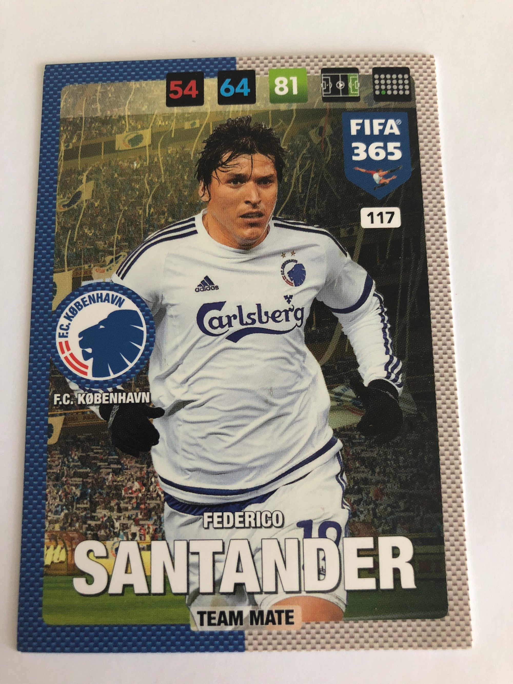 117. FEDERICO SANTANDER - F.C. KØBENHAVN