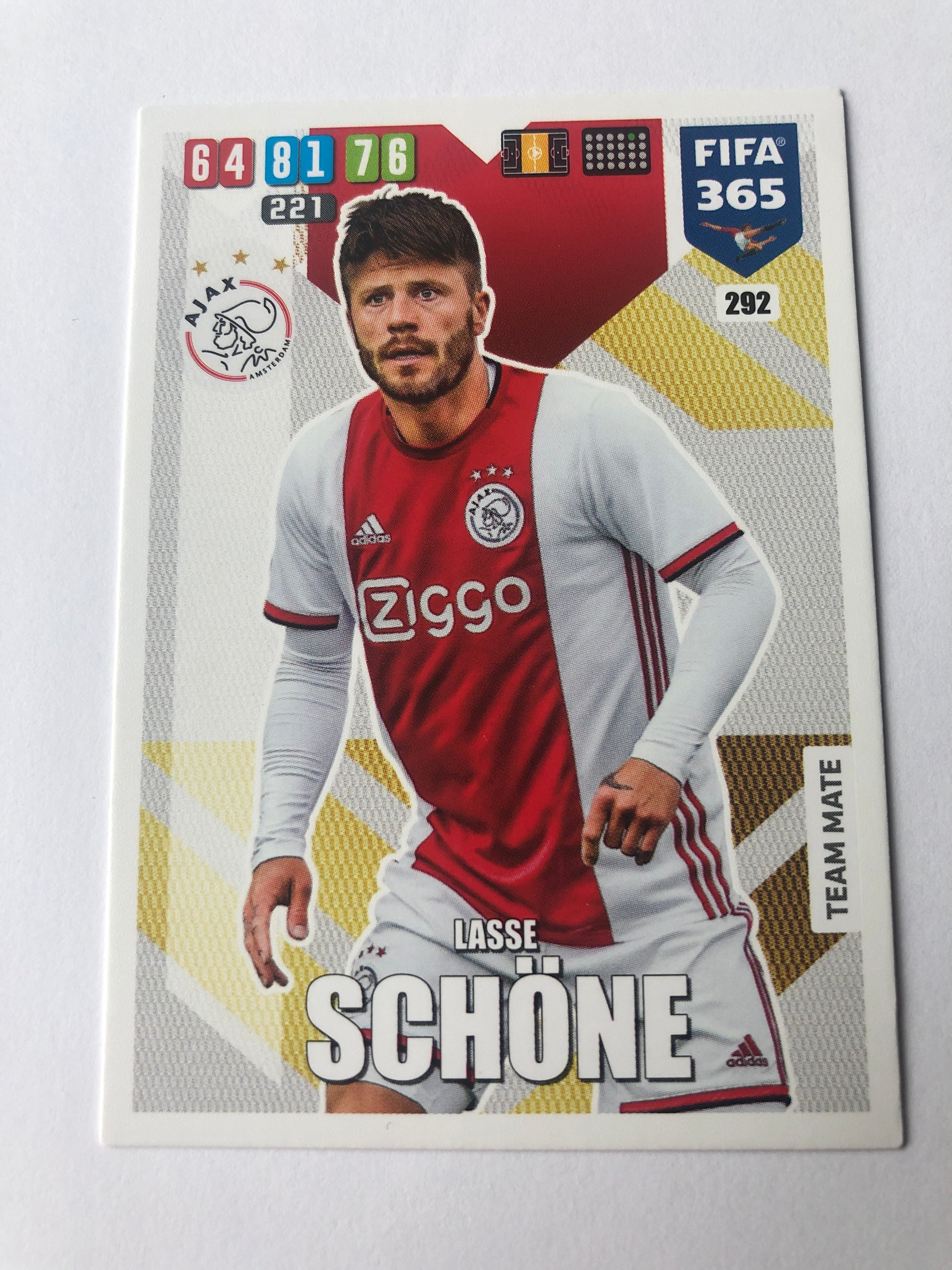 292. LASSE SCHÖNE - AJAX - TEAM MATE