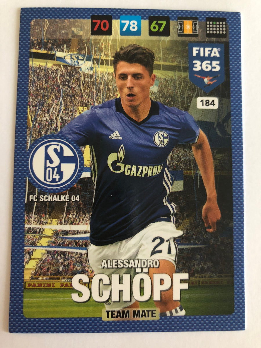 184. ALESSANDRO SCHÖPP - FC SCHALKE 04 - TEAM MATE