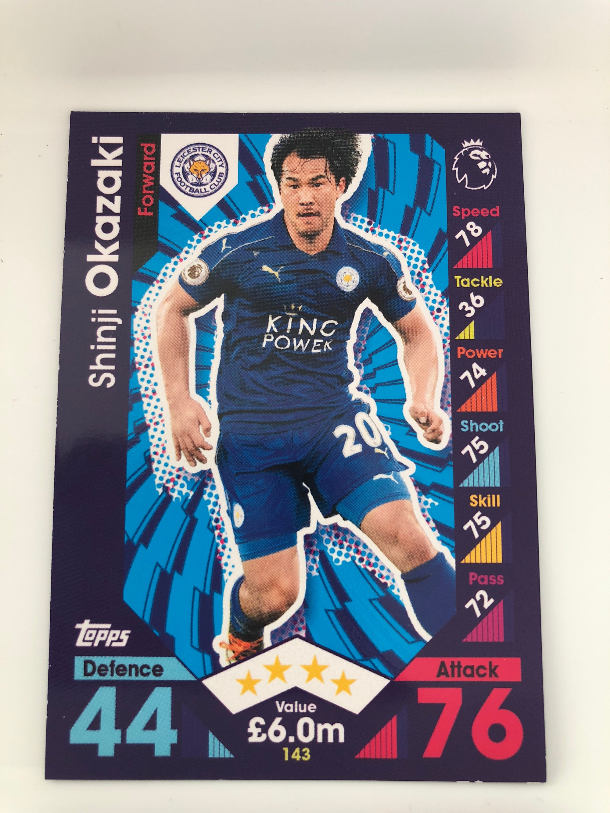 143. SHINJI OKAZAKI - LEICESTER CITY