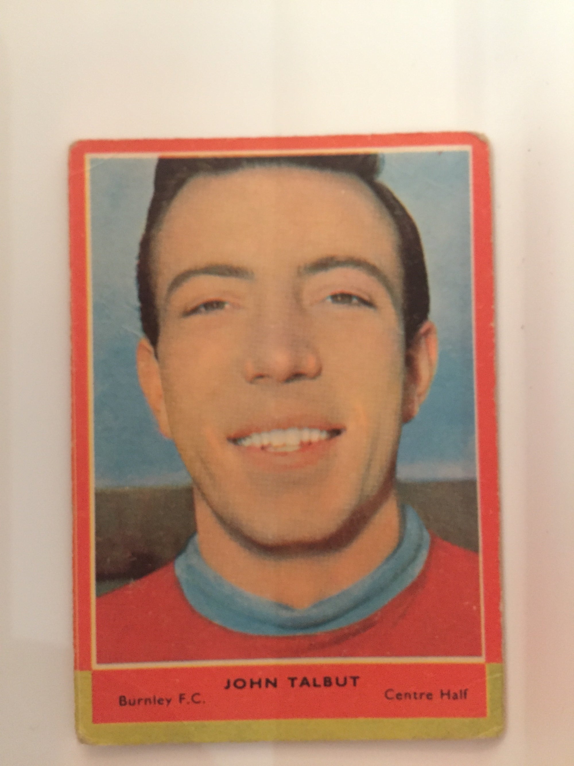 078. JOHN TALBUT - BURNLEY
