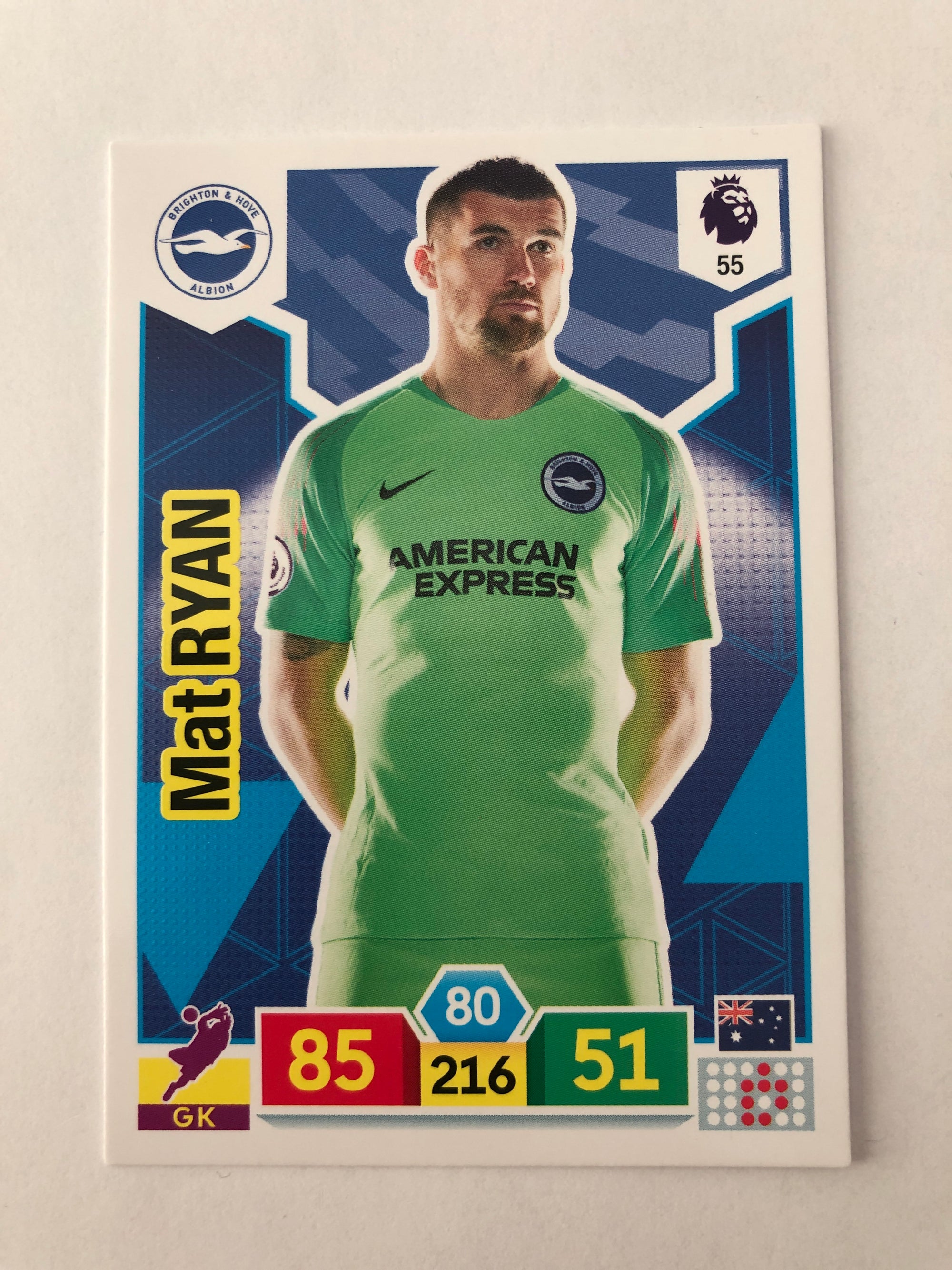 055. MATT RYAN - BRIGHTON & HOVE